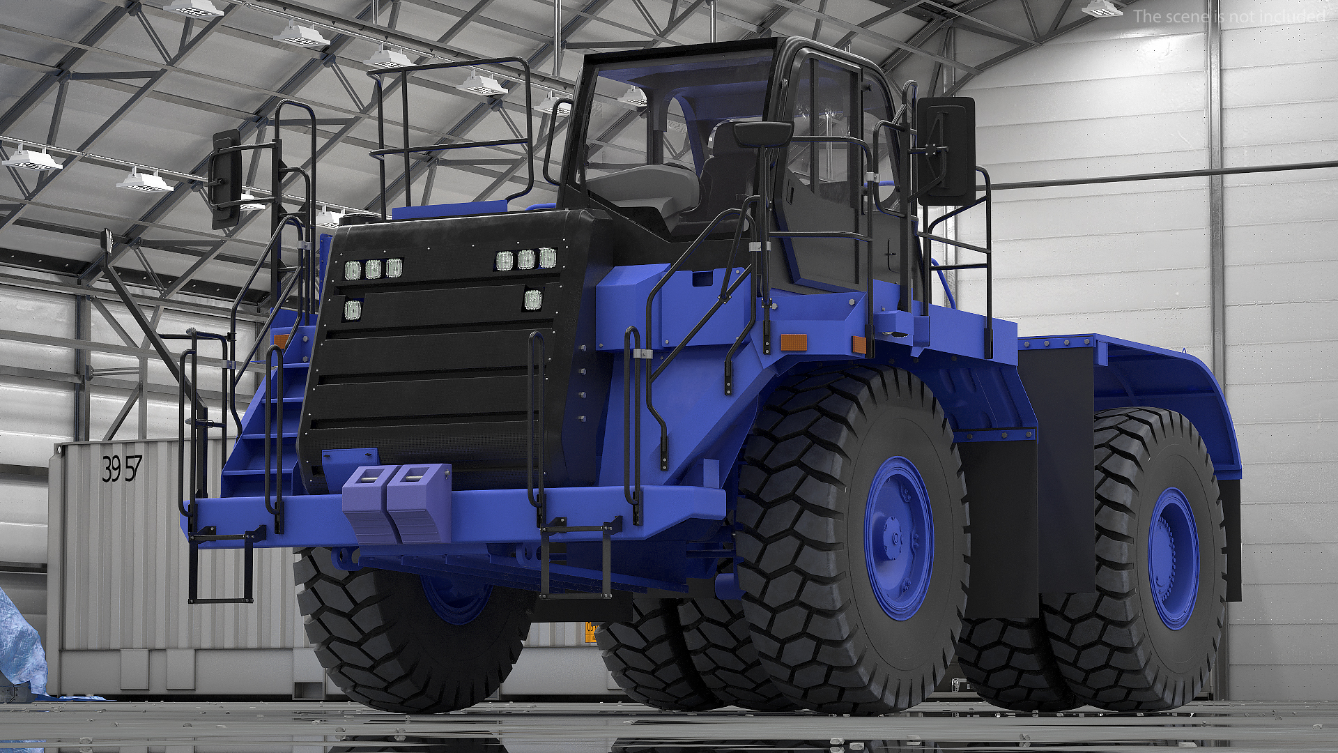 Heavy Duty Bare Chassis Clean 3D model