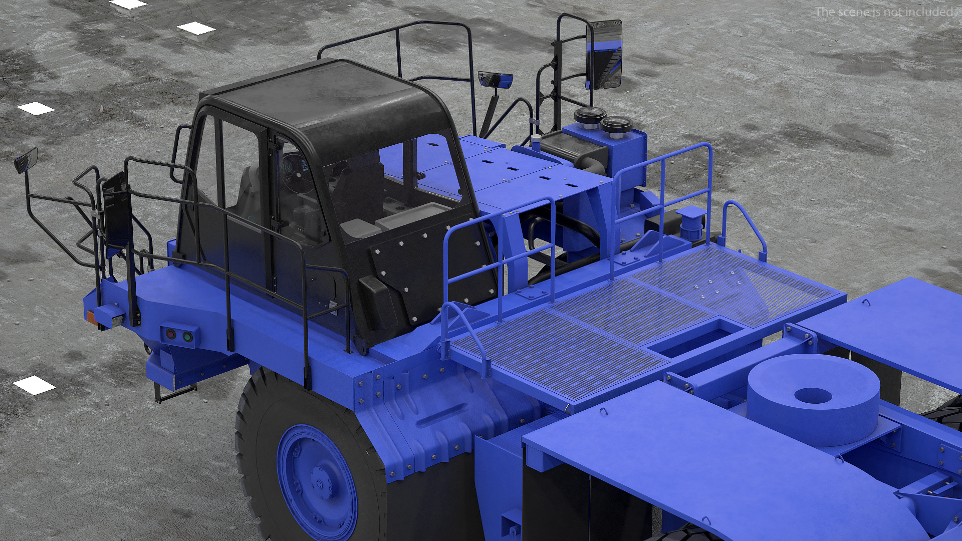 Heavy Duty Bare Chassis Clean 3D model