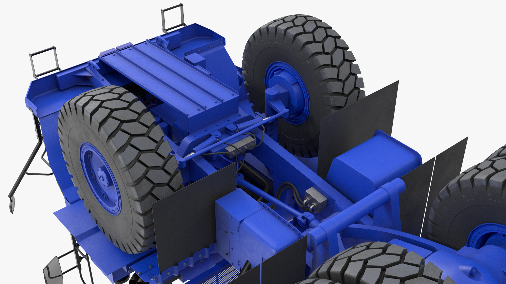 Heavy Duty Bare Chassis Clean 3D model