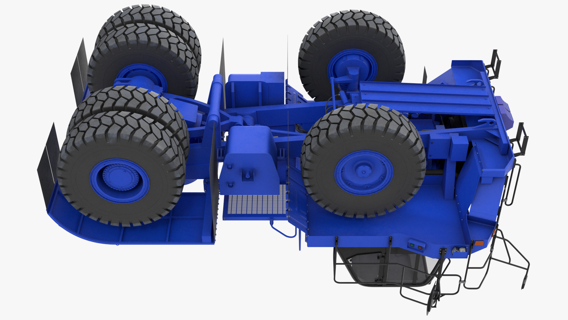 Heavy Duty Bare Chassis Clean 3D model