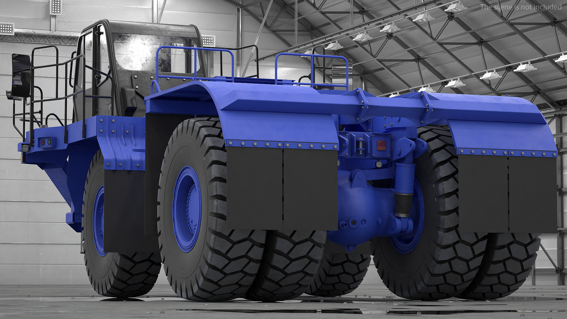 Heavy Duty Bare Chassis Clean 3D model