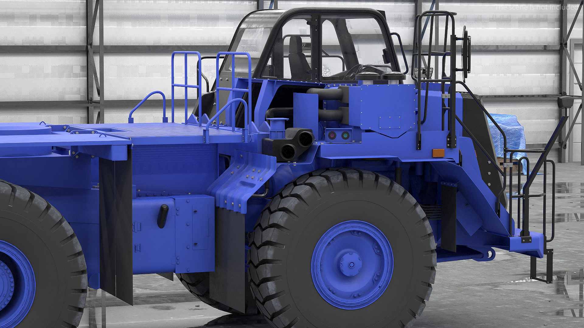 Heavy Duty Bare Chassis Clean 3D model