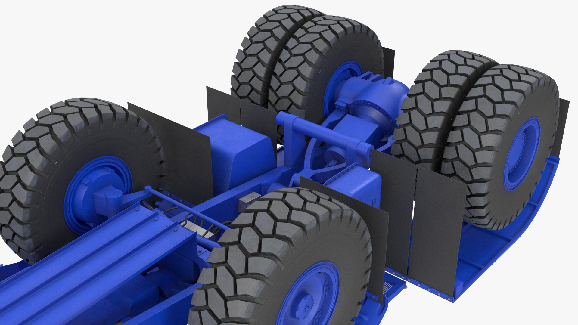 Heavy Duty Bare Chassis Clean 3D model