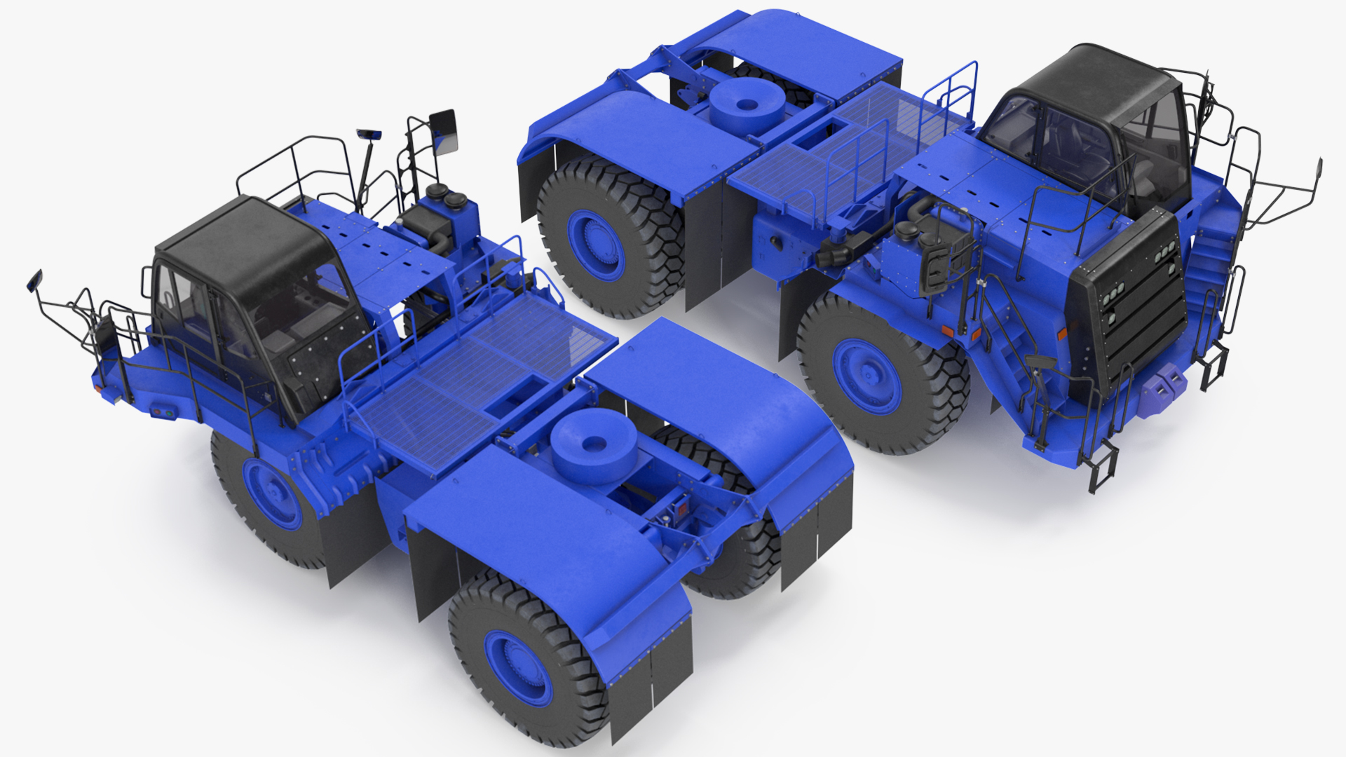 Heavy Duty Bare Chassis Clean 3D model