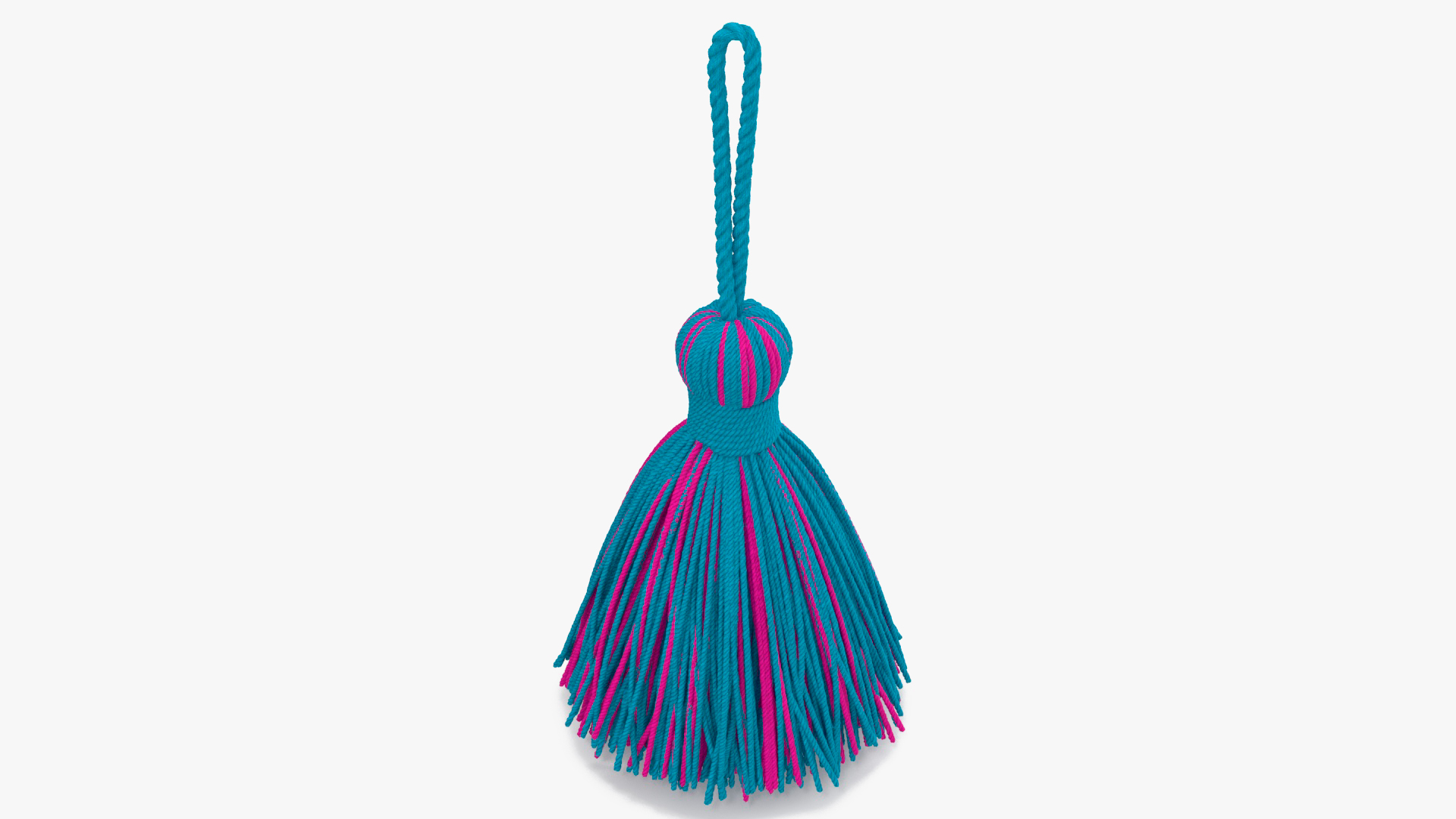 Wool Tassel Multicolor 3D