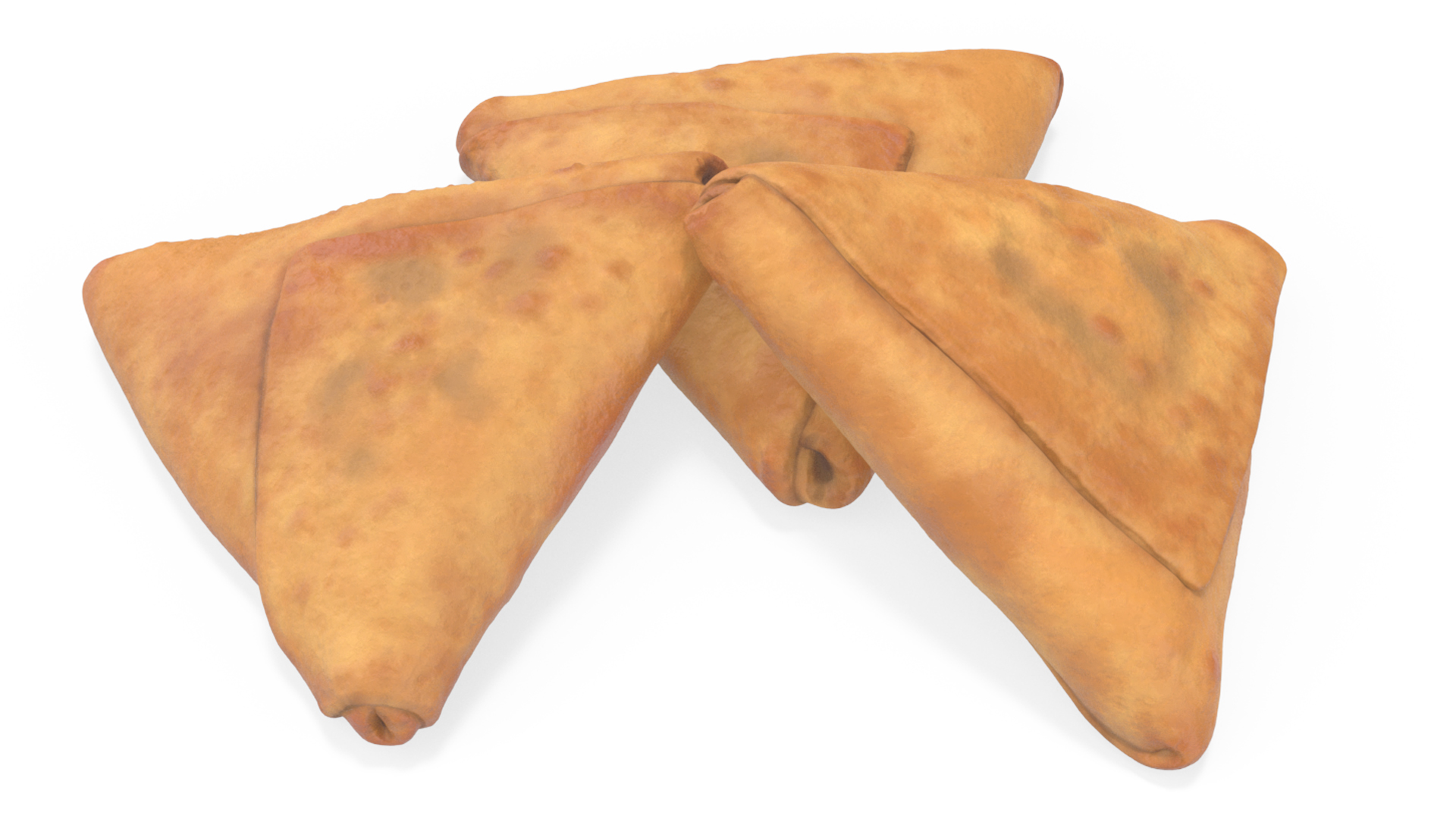 3D model Samosa