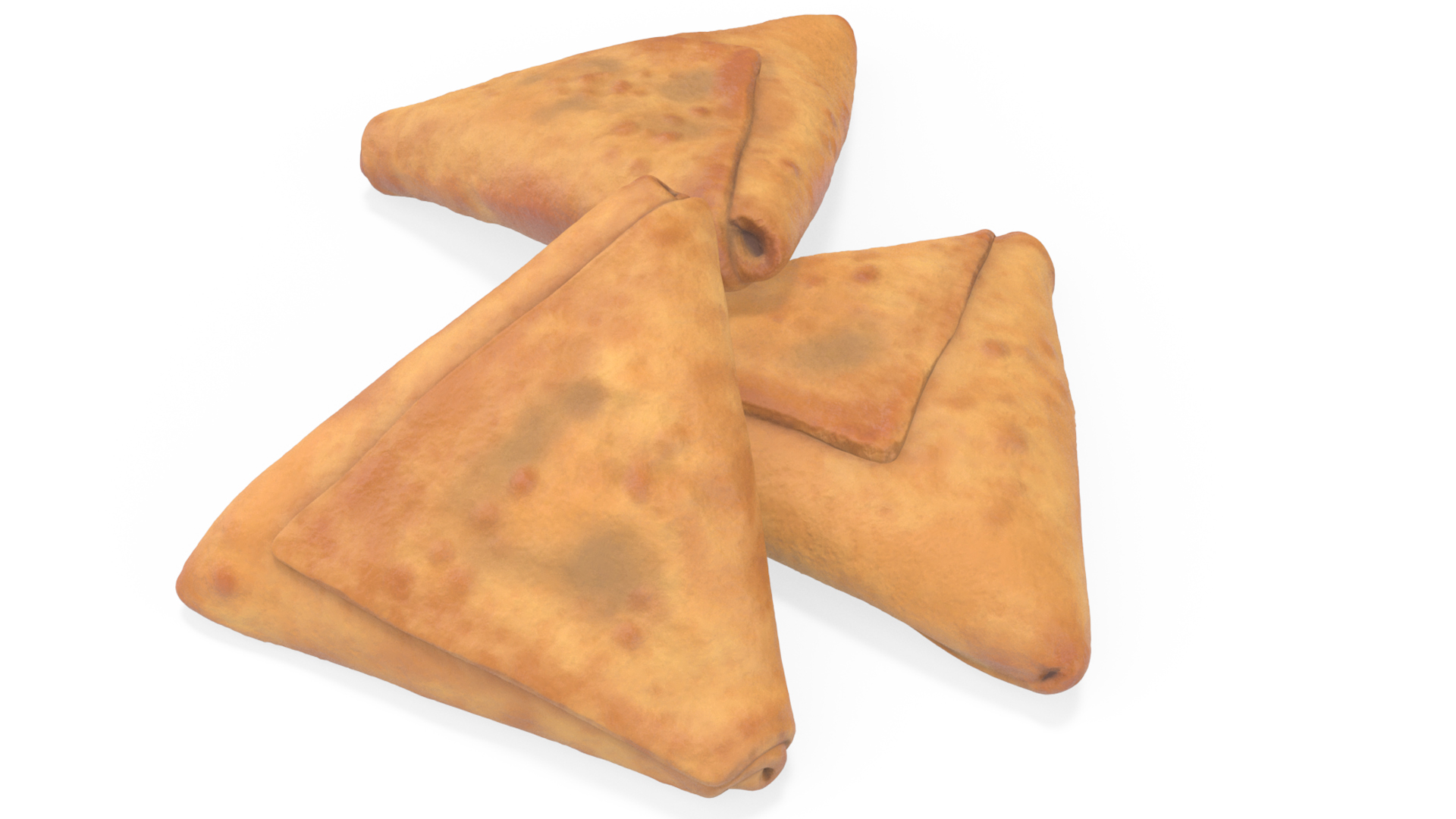 3D model Samosa