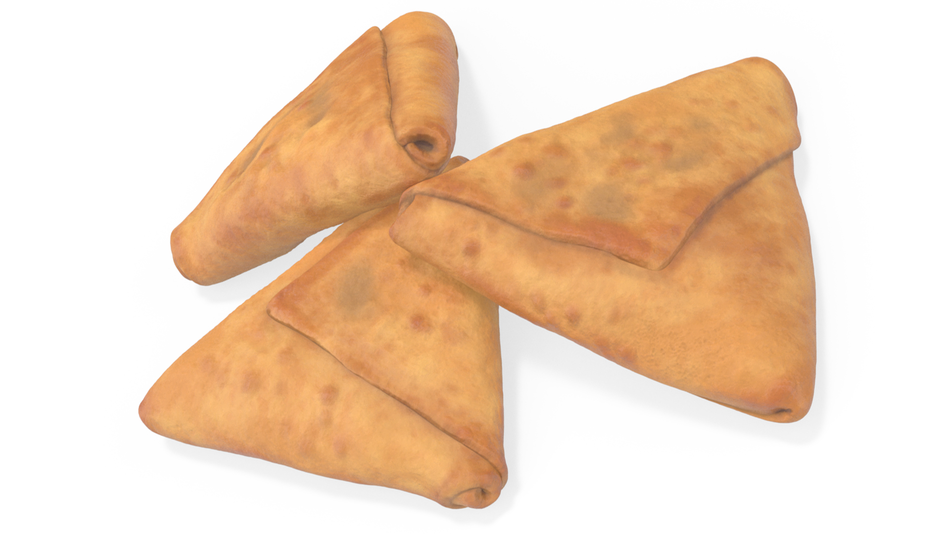 3D model Samosa