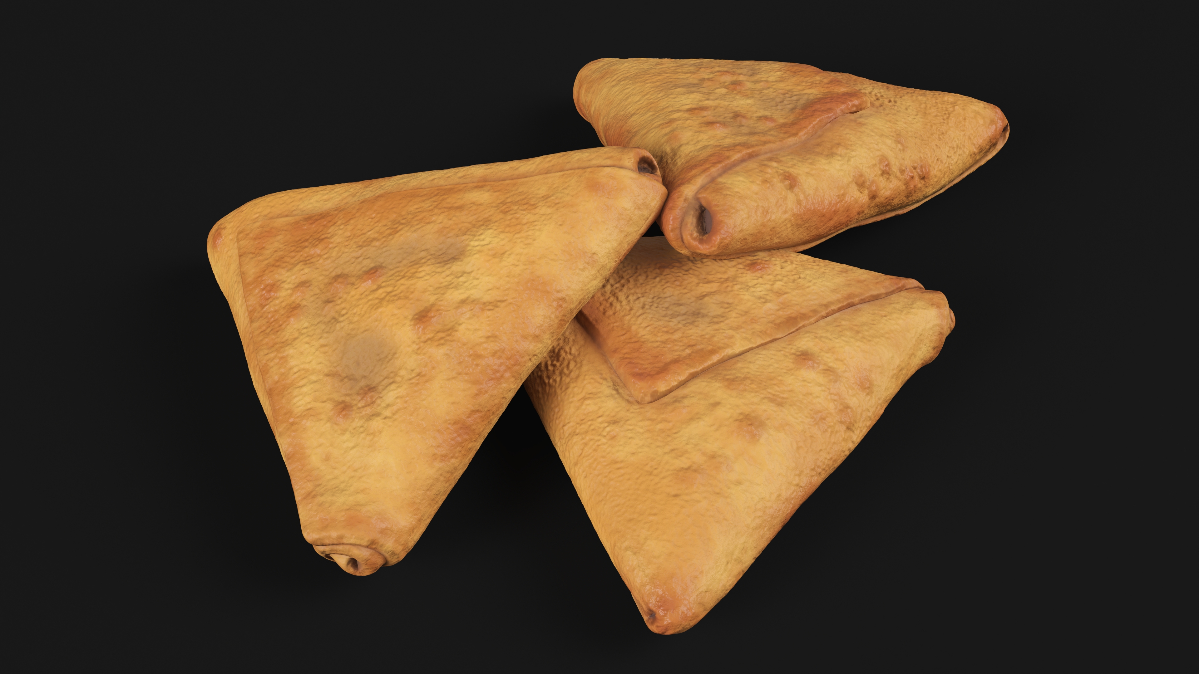 3D model Samosa