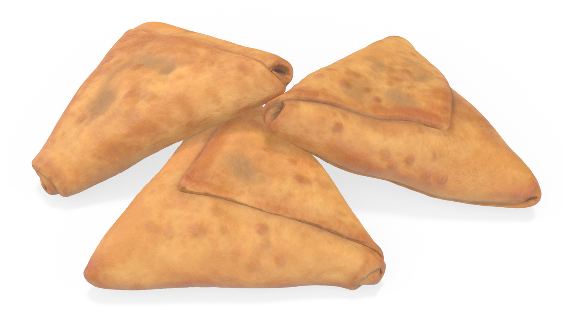 3D model Samosa