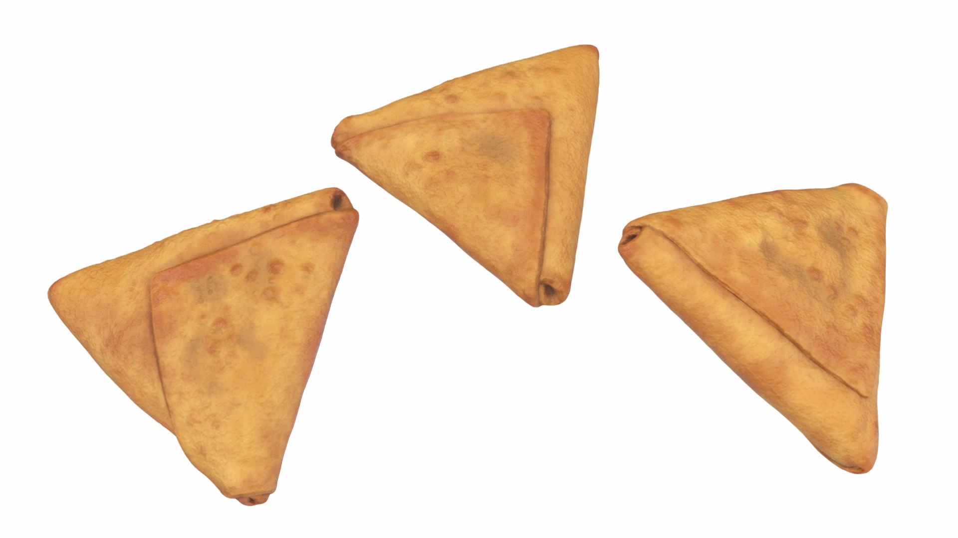 3D model Samosa