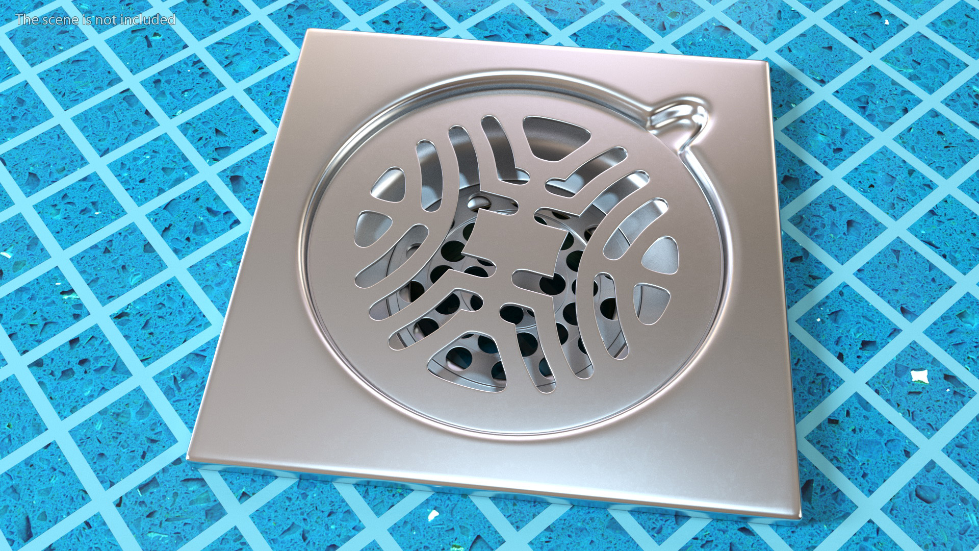 3D model Shower Drain for Bathroom