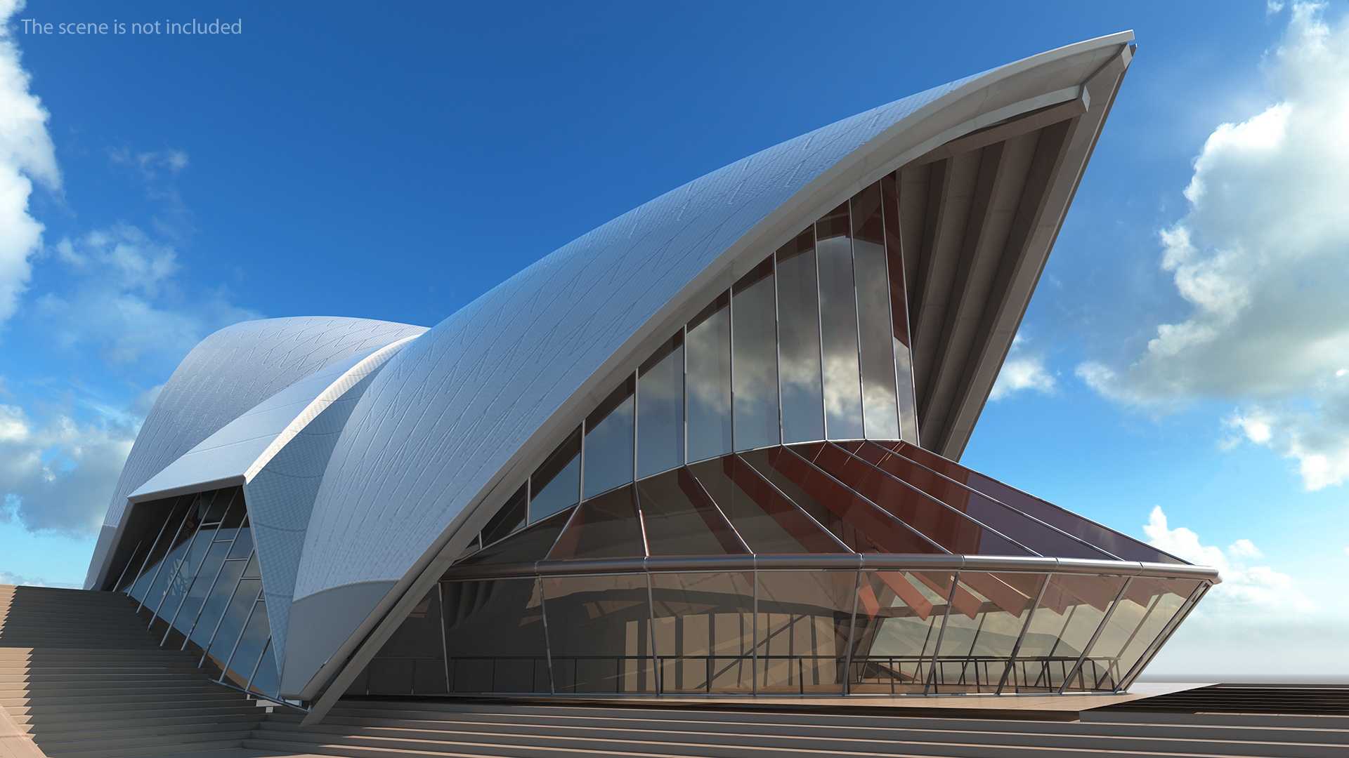 3D Concert Hall Building