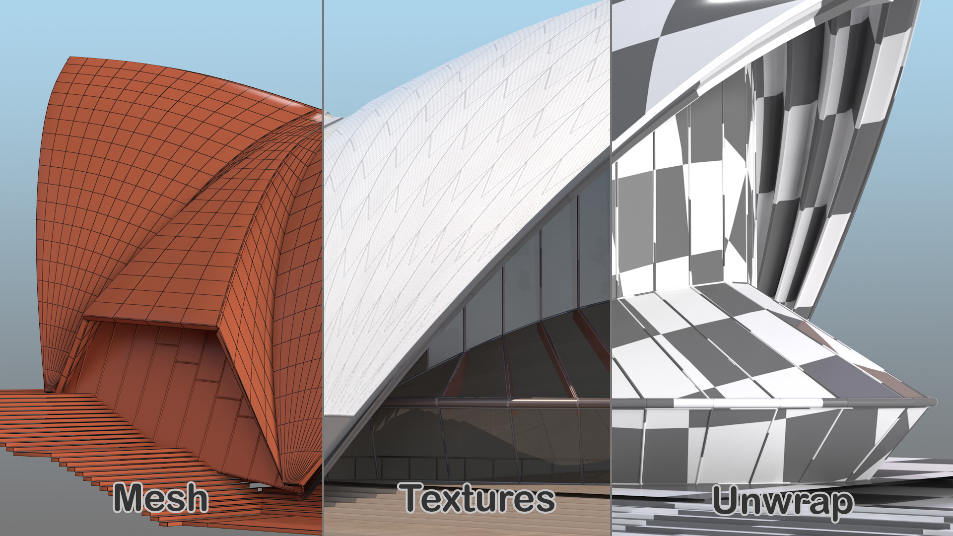 3D Concert Hall Building