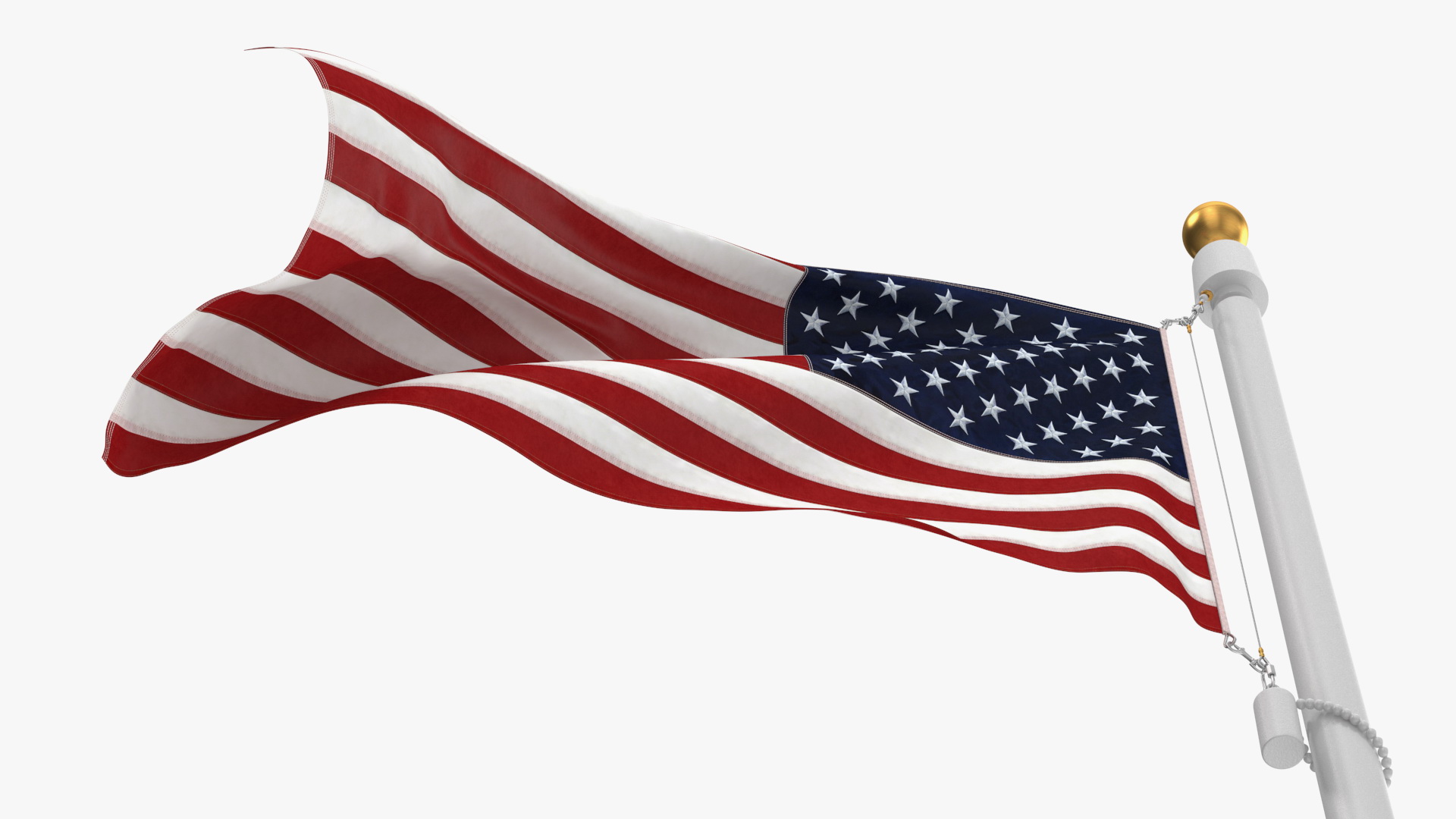 Flag USA Animated 3D