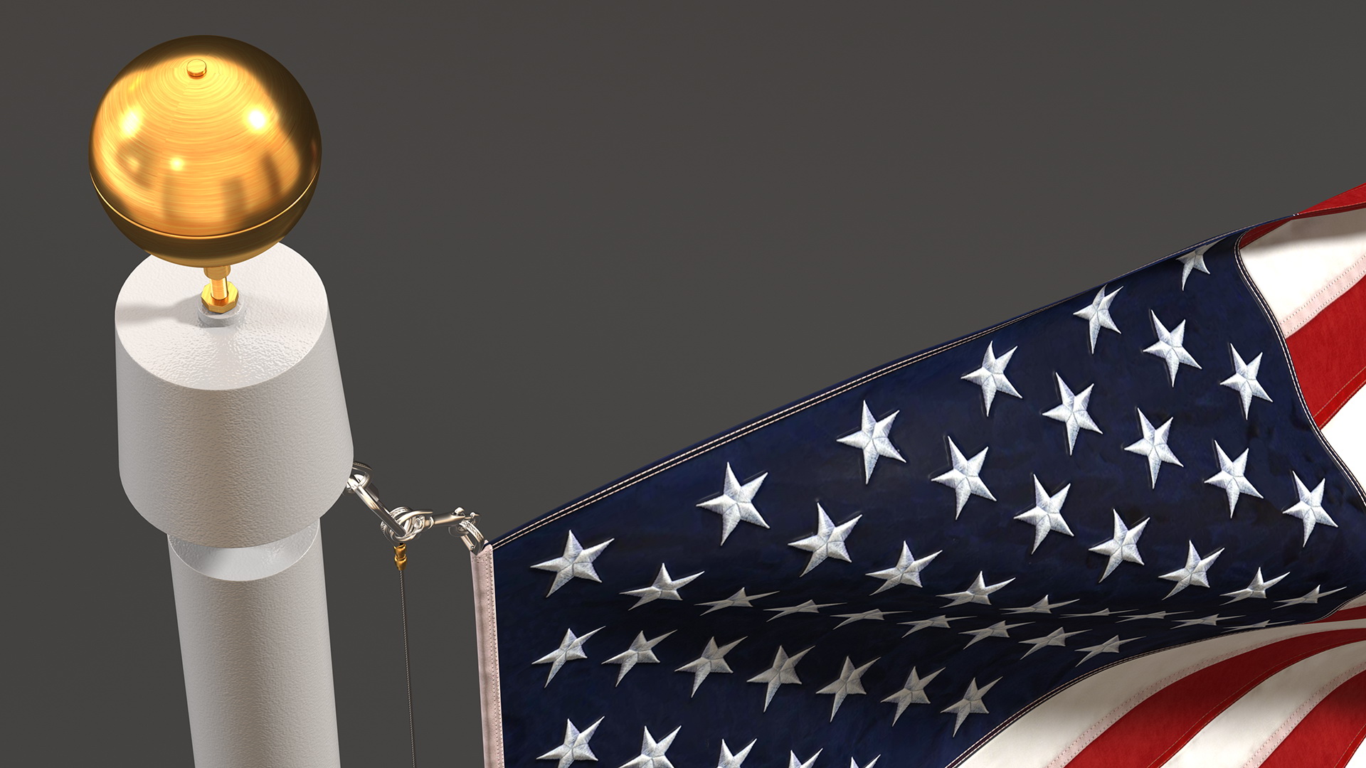 Flag USA Animated 3D