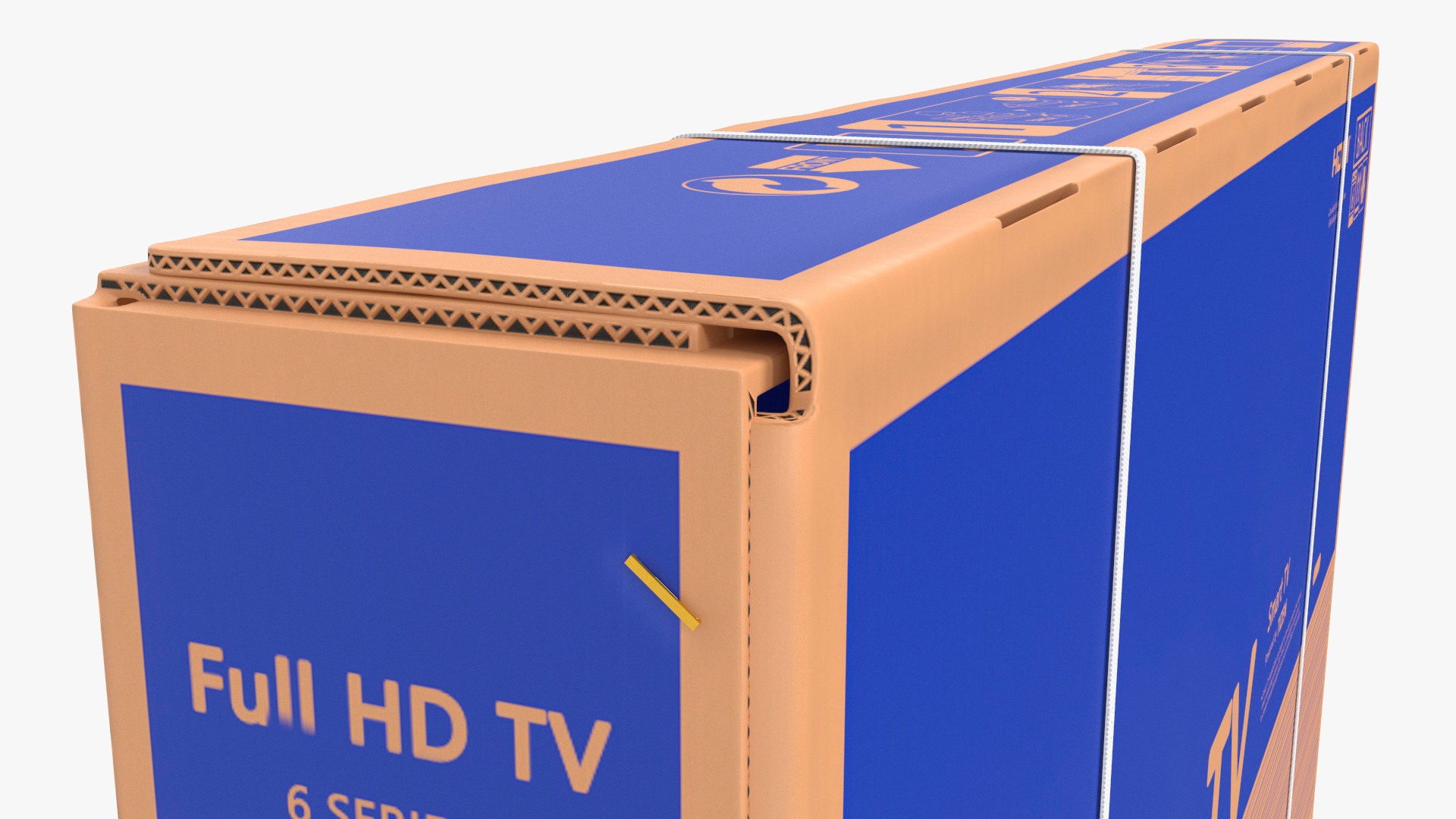 3D 55 Inch TV Packaging Carton Box