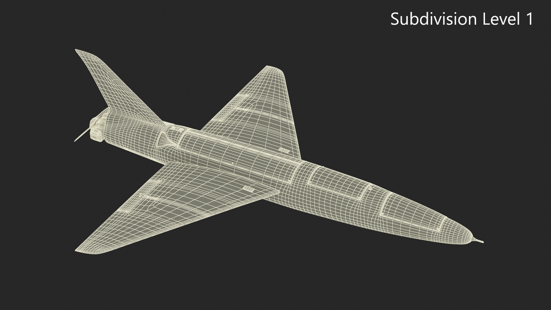 3D Drone Iranian Arash 2