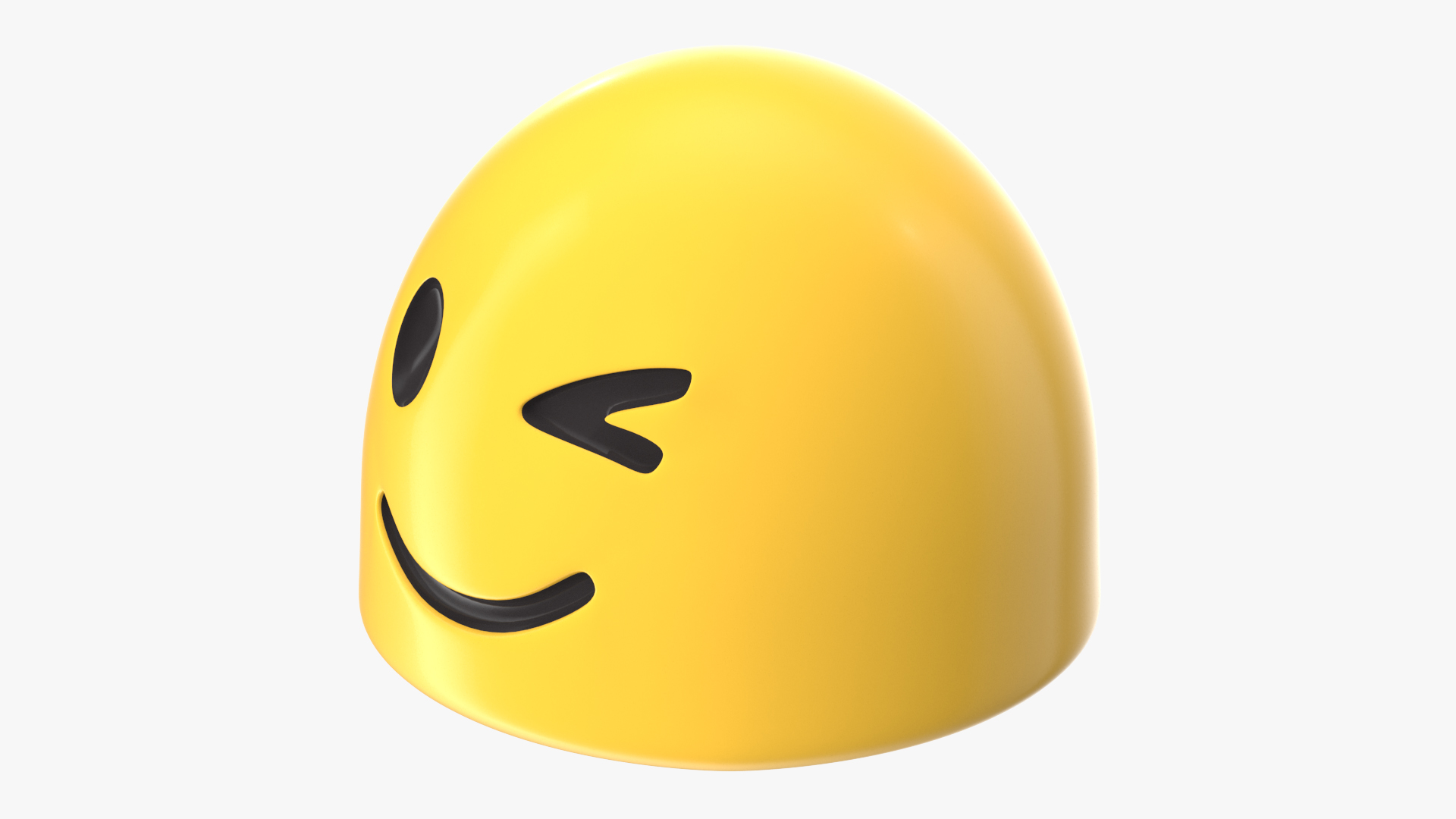 3D Winking Face Android Emoji