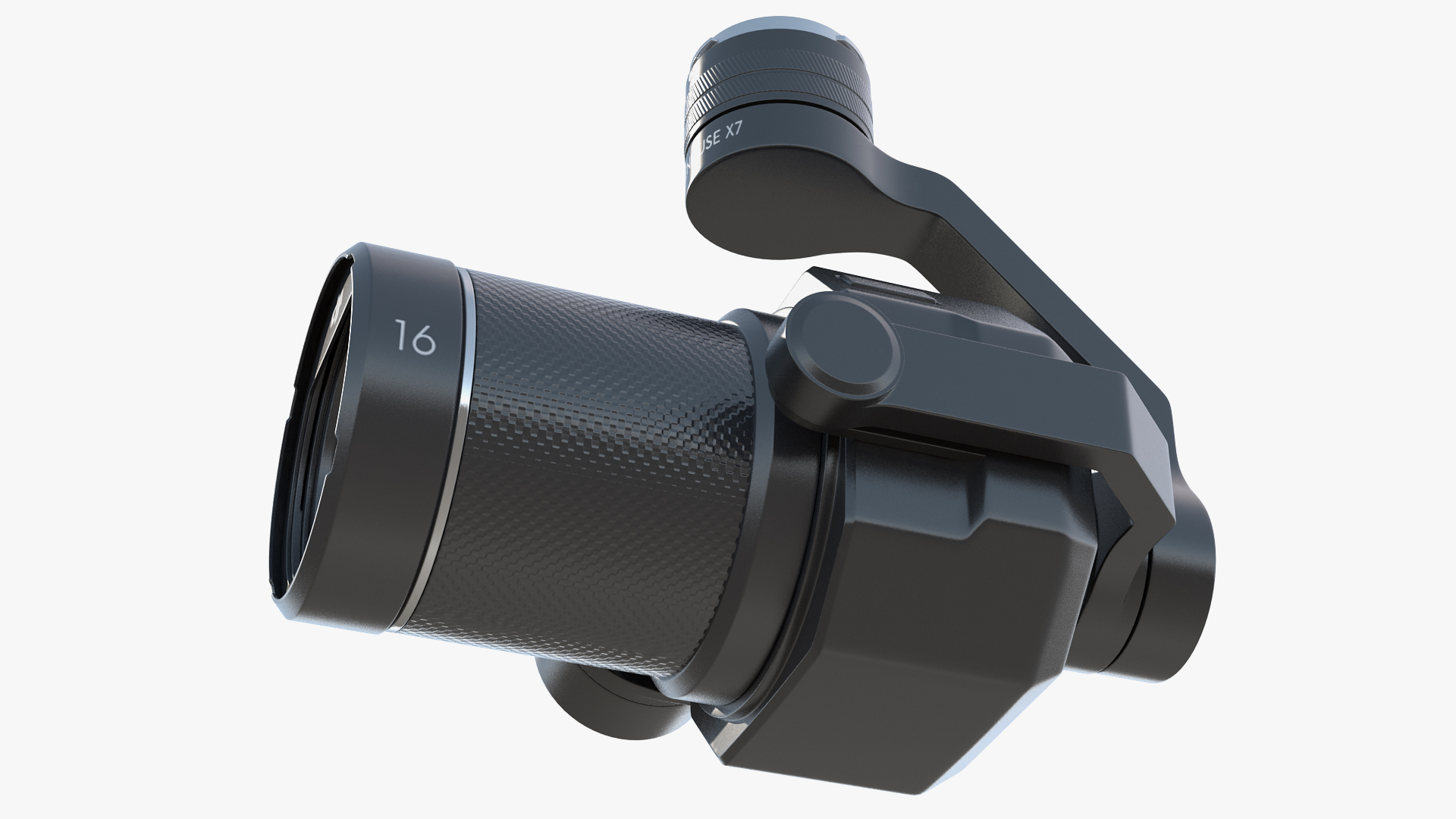 DJI Zenmuse X7 Camera and 3-Axis Gimbal 3D model