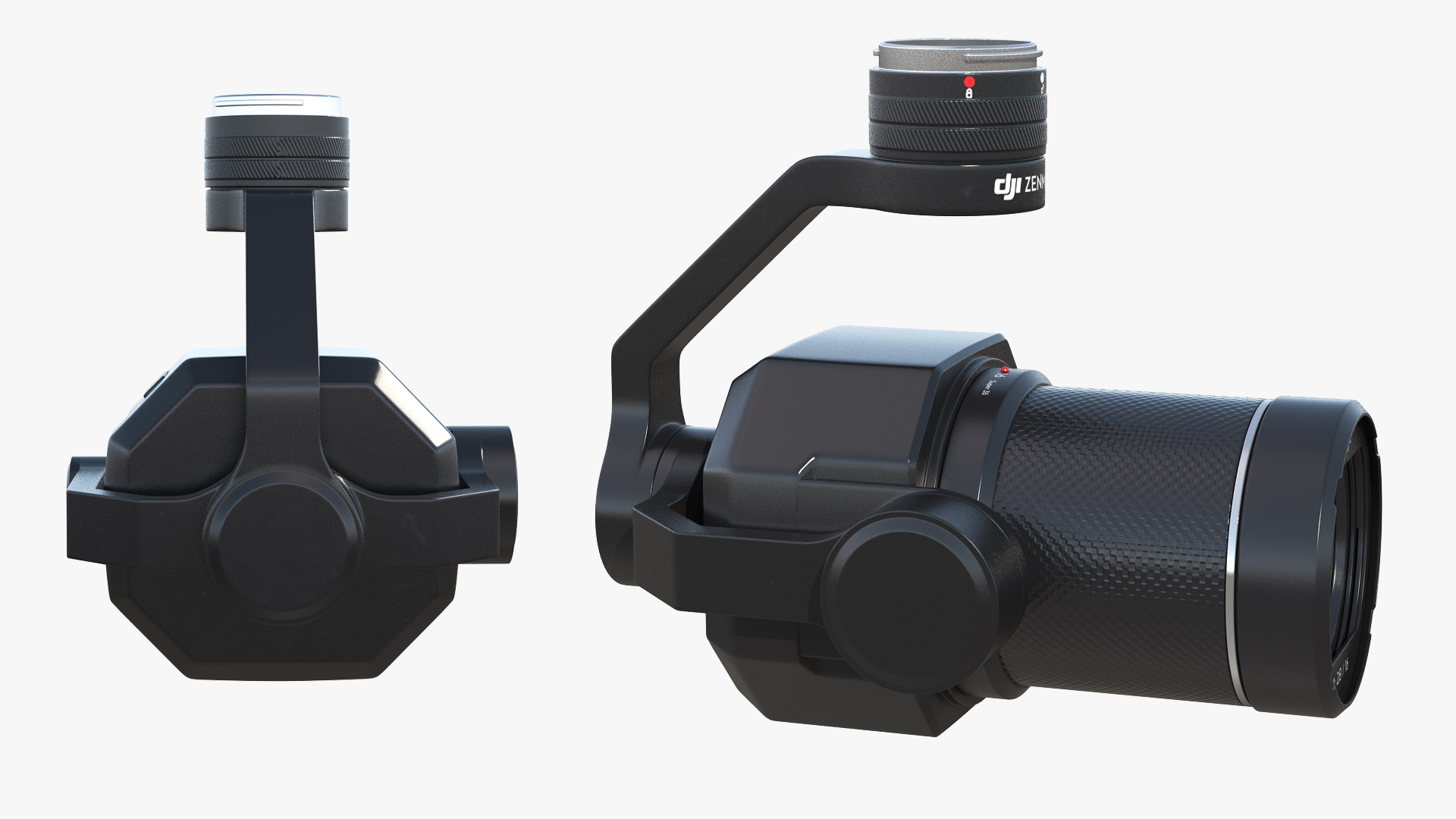 DJI Zenmuse X7 Camera and 3-Axis Gimbal 3D model