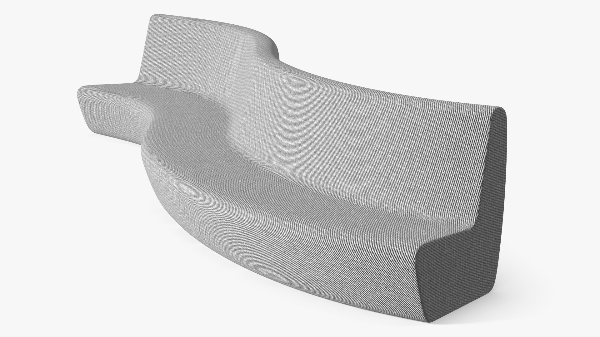 3D model Wave Bench