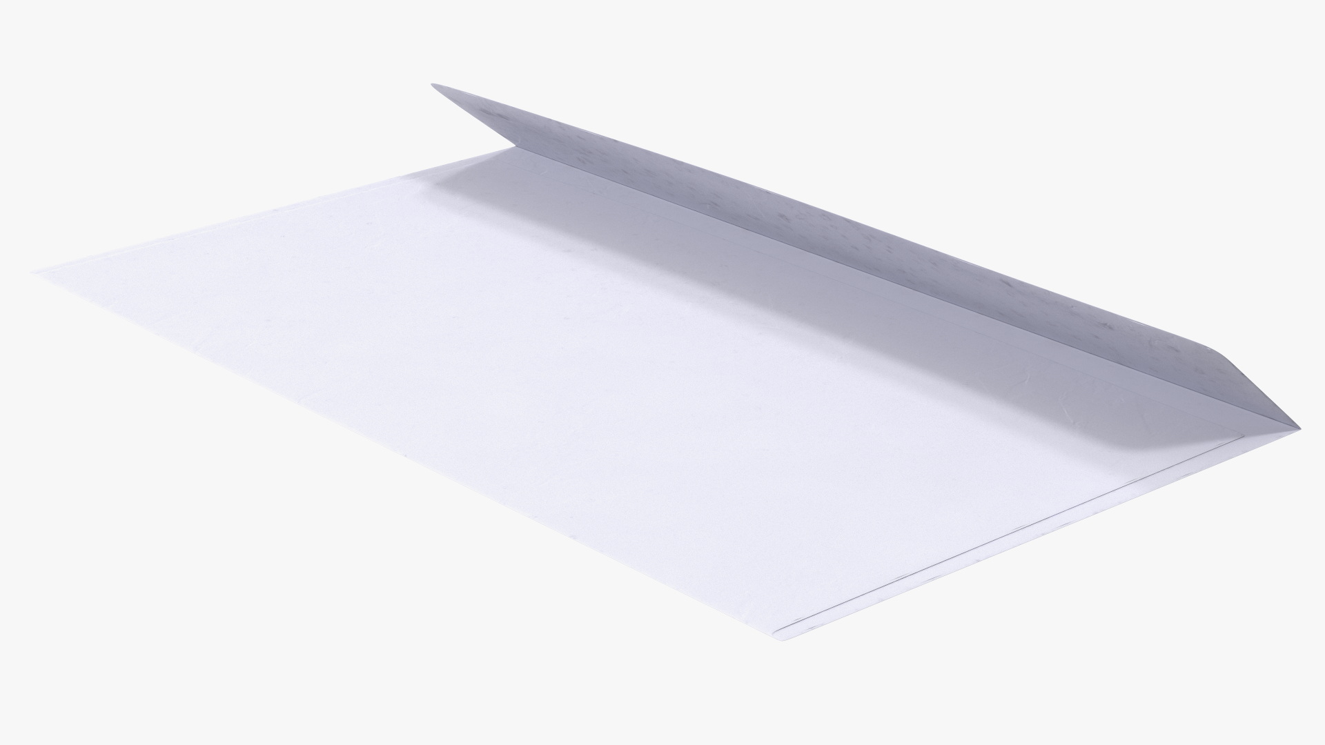 White DL Envelope 3D