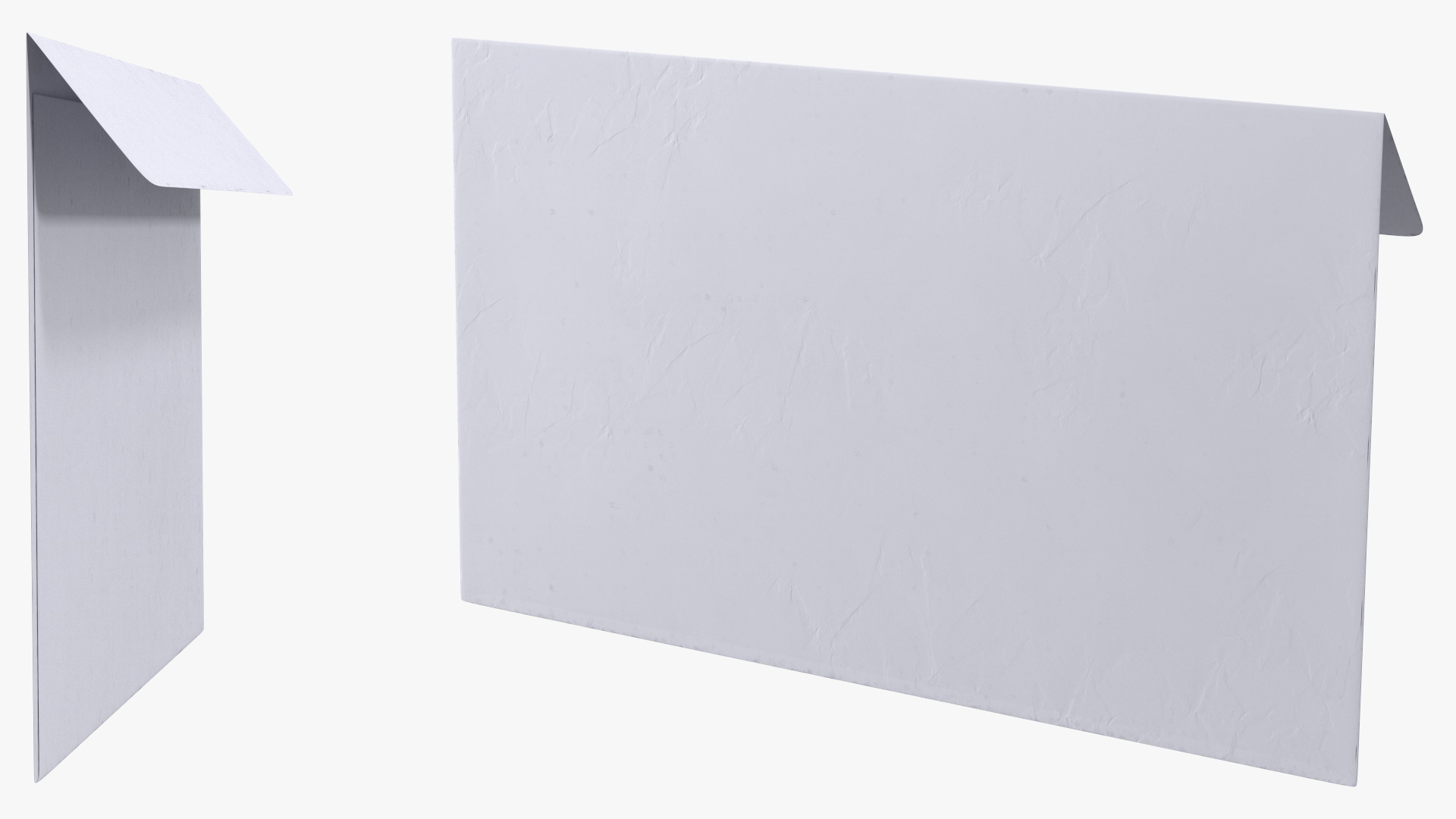 White DL Envelope 3D