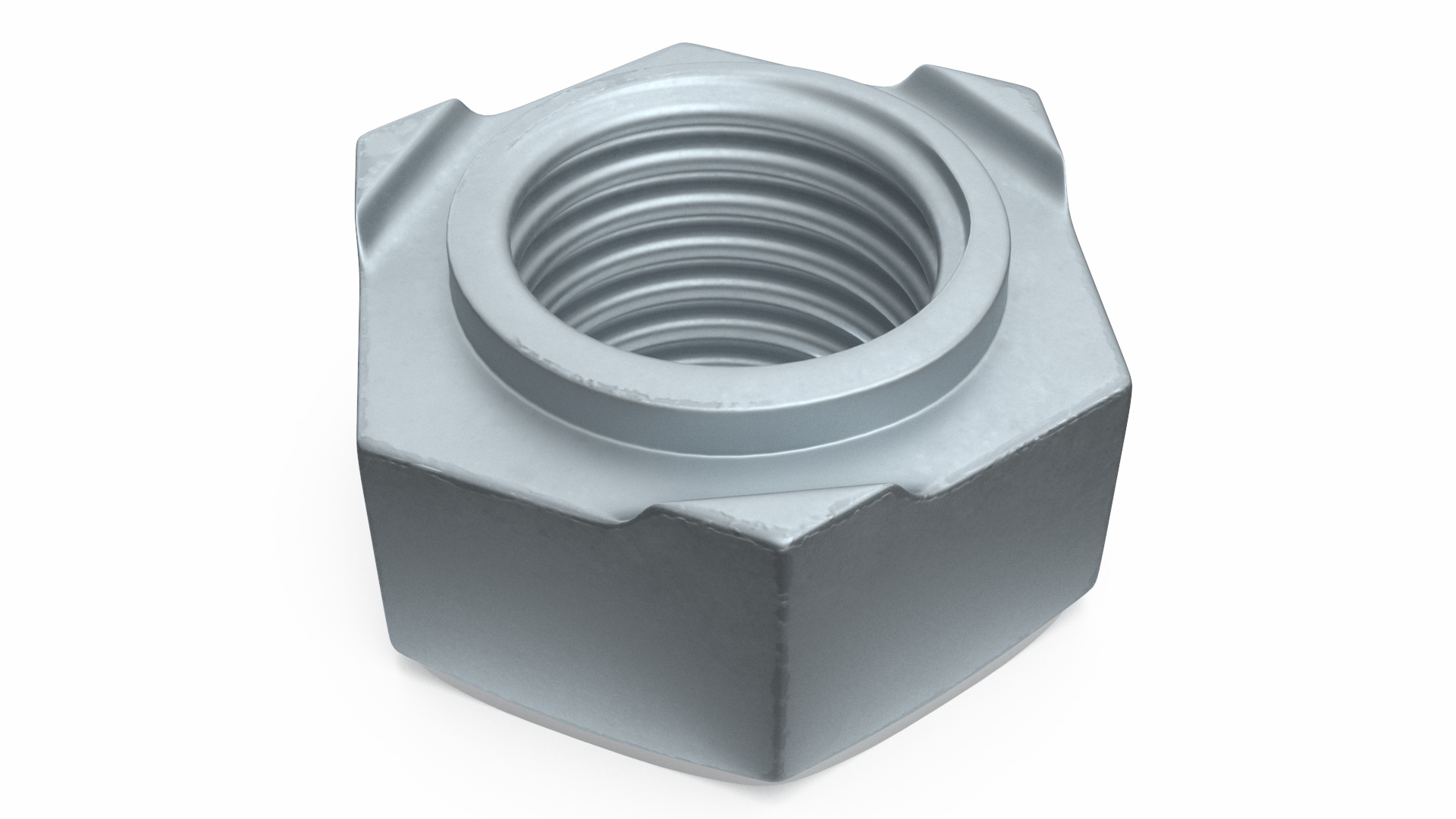 Zinc Steel Nuts Kit 3D model