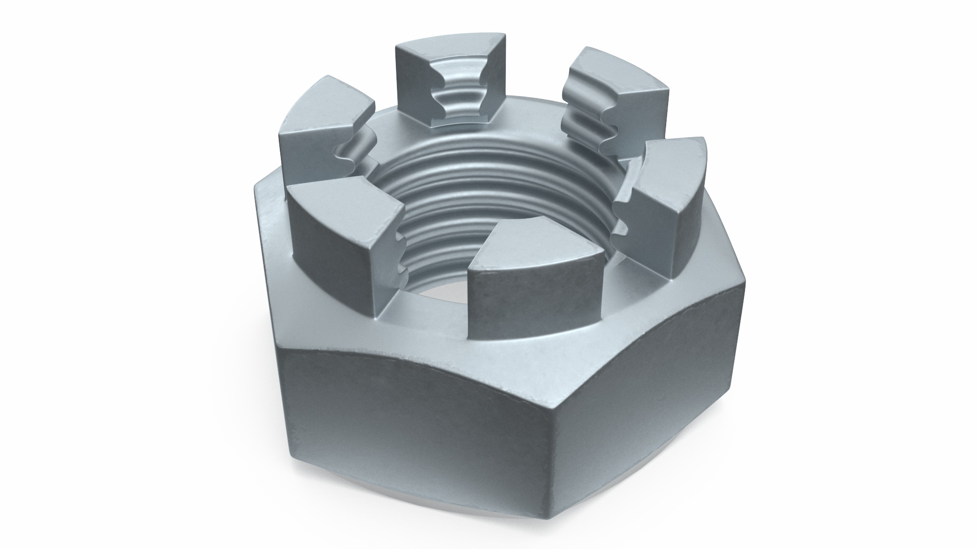 Zinc Steel Nuts Kit 3D model