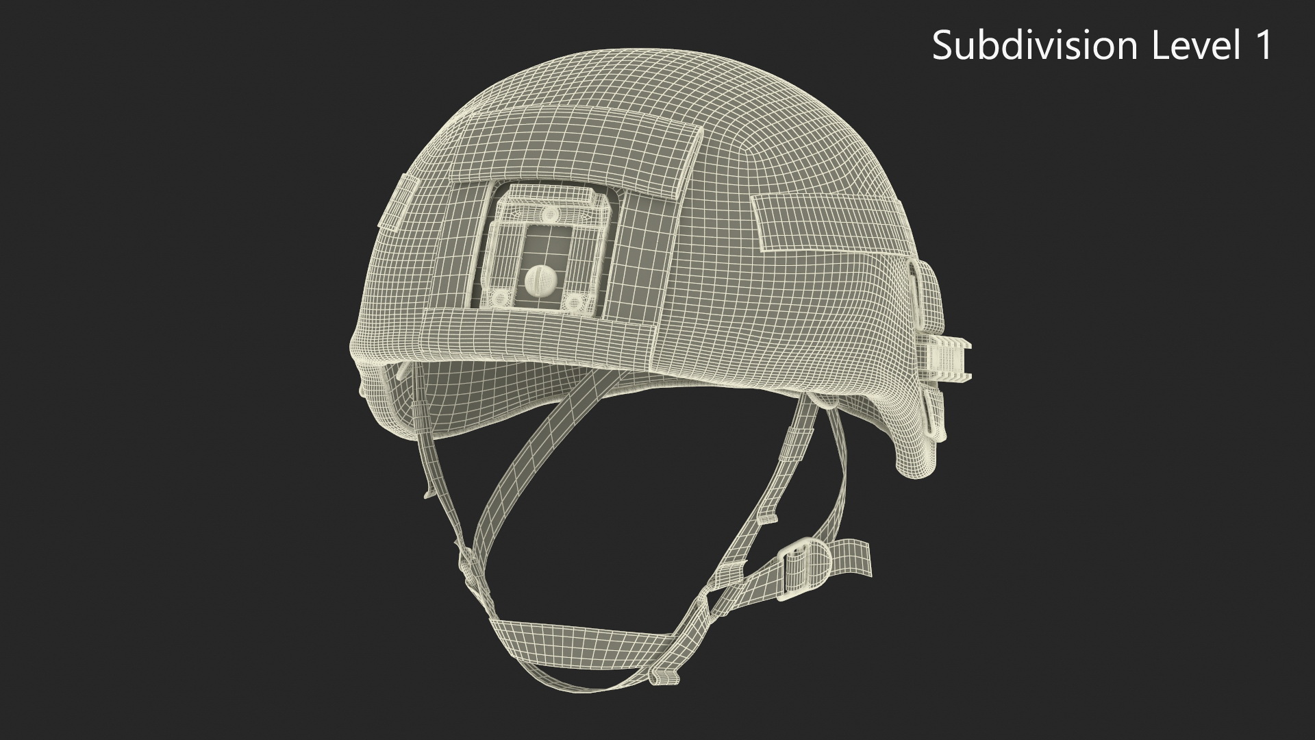 3D model Grass Case Green Helmet Ratnik