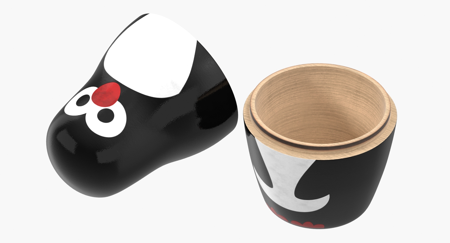 3D Penguin Nesting Matryoshka