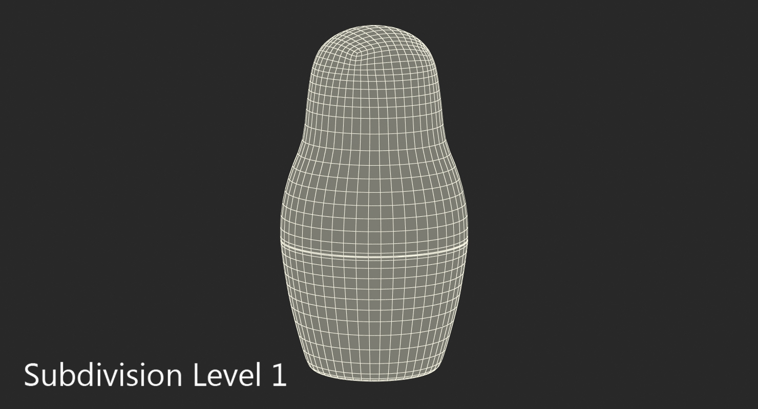 3D Penguin Nesting Matryoshka