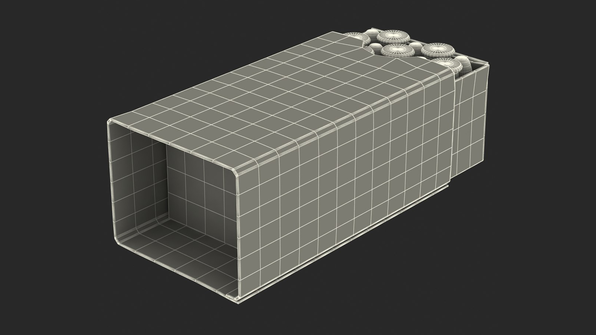 Remington .22 Long Rifle Ammunition Box 3D model