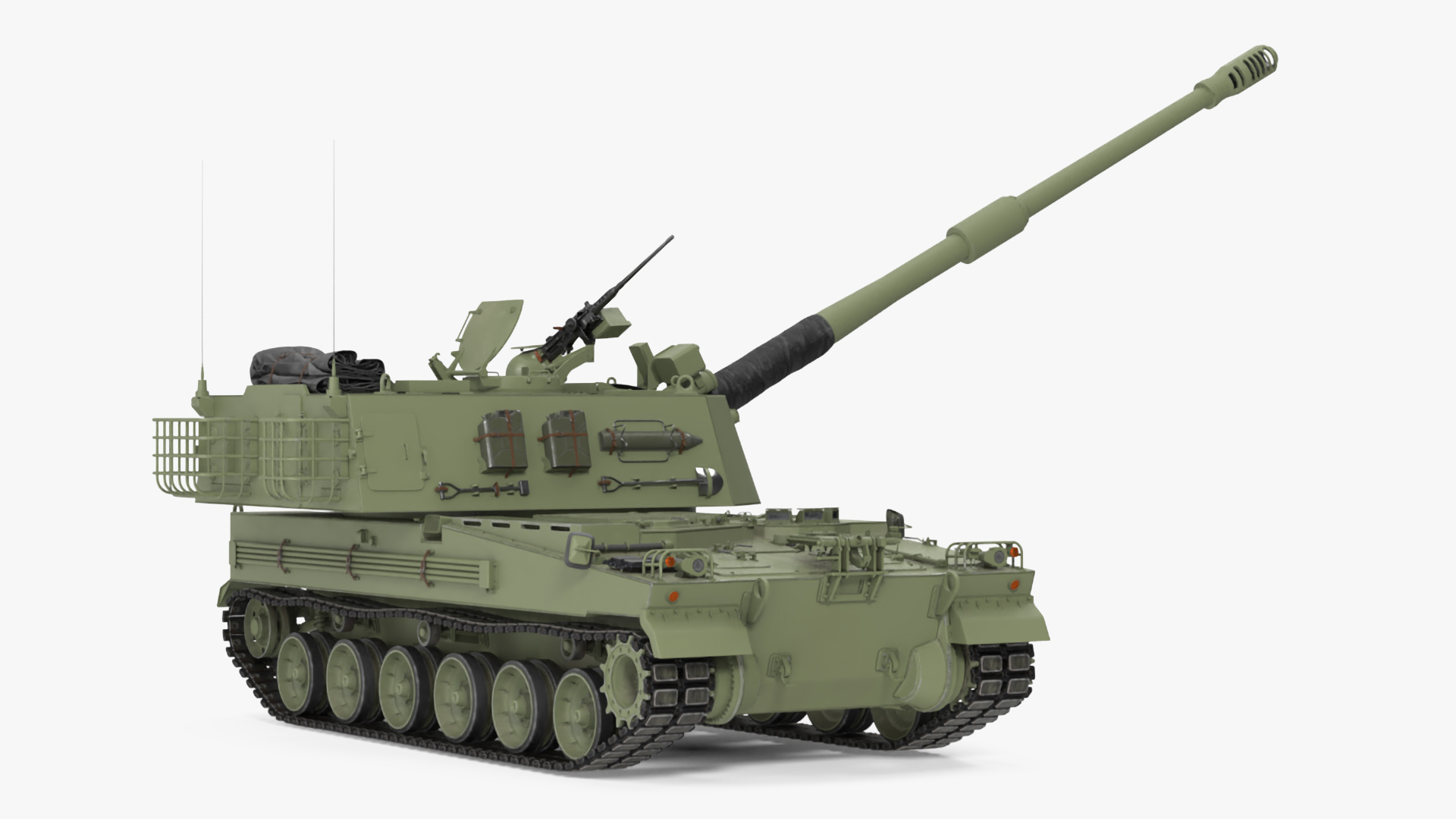 3D South Korean Self Propelled Howitzer