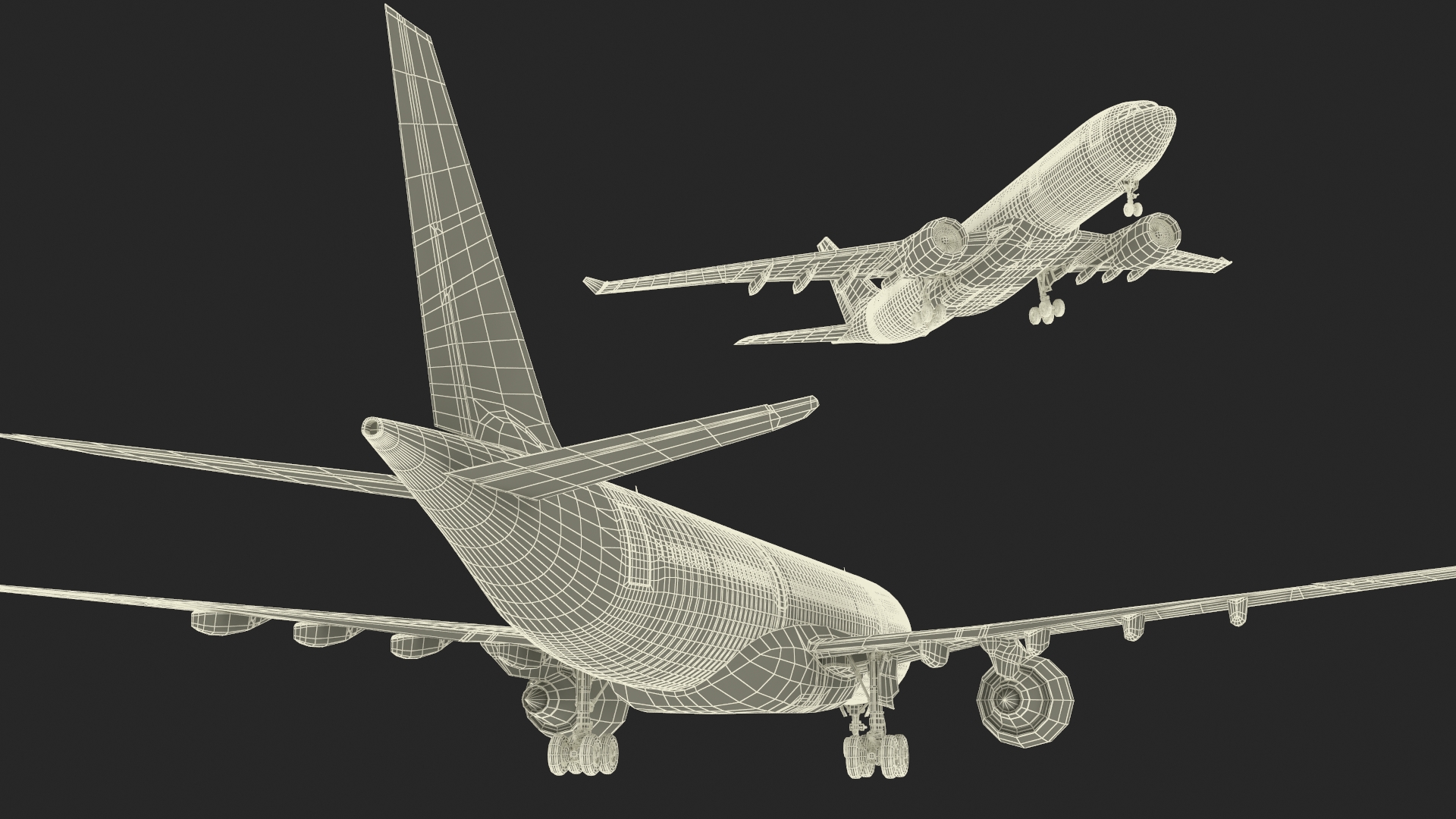 3D model Cathay Pacific Airbus A330-200