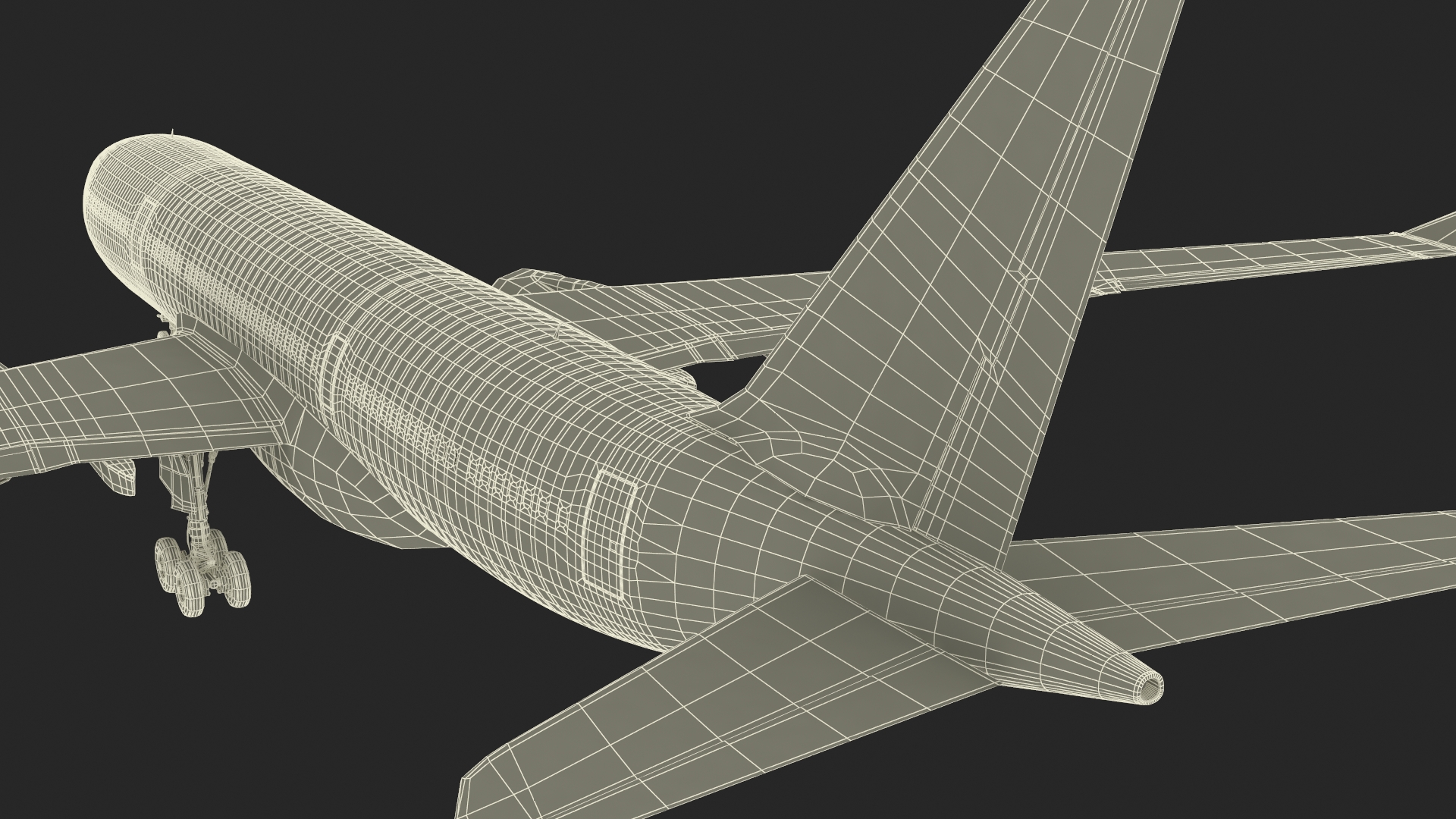 3D model Cathay Pacific Airbus A330-200