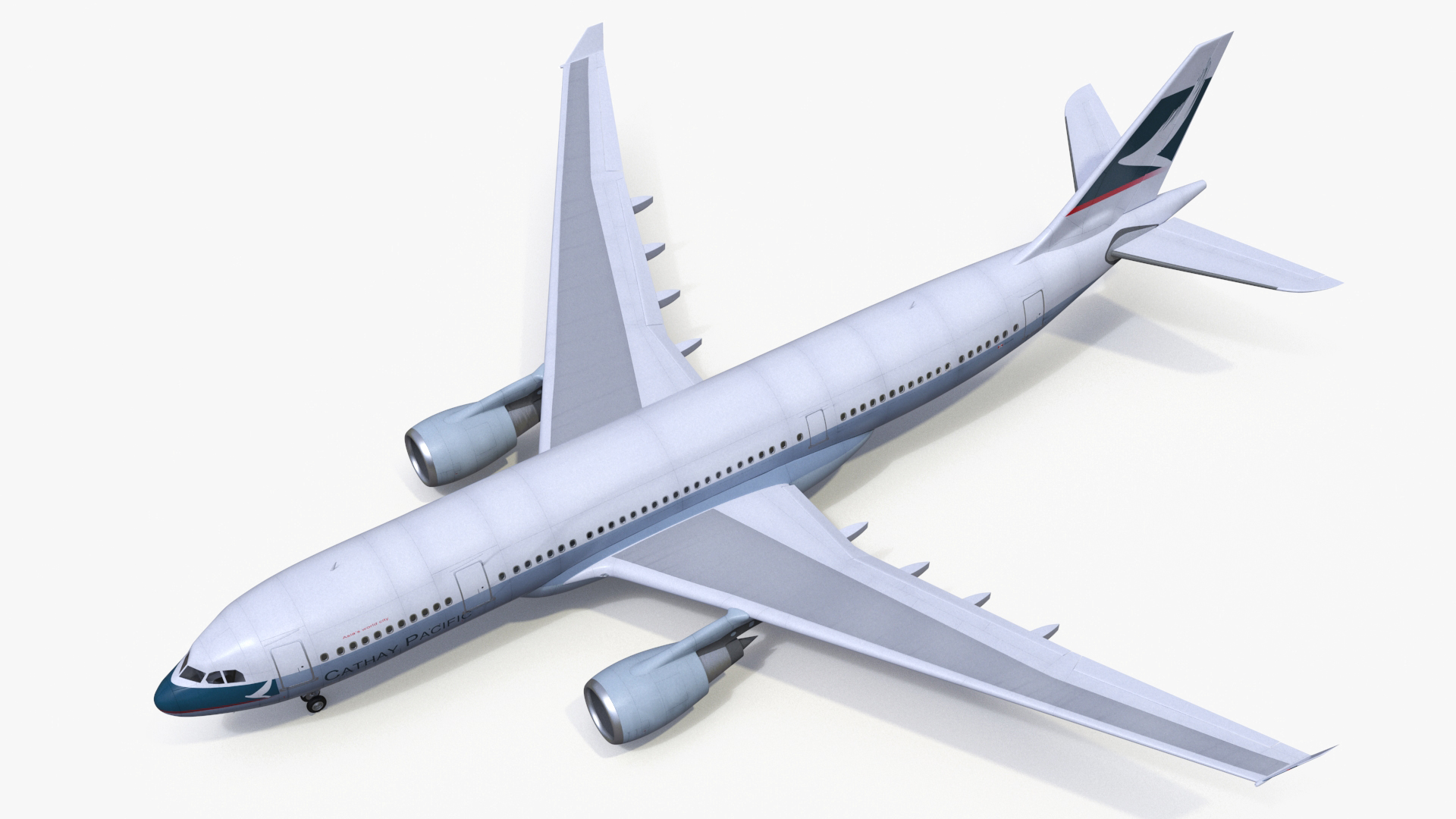 3D model Cathay Pacific Airbus A330-200