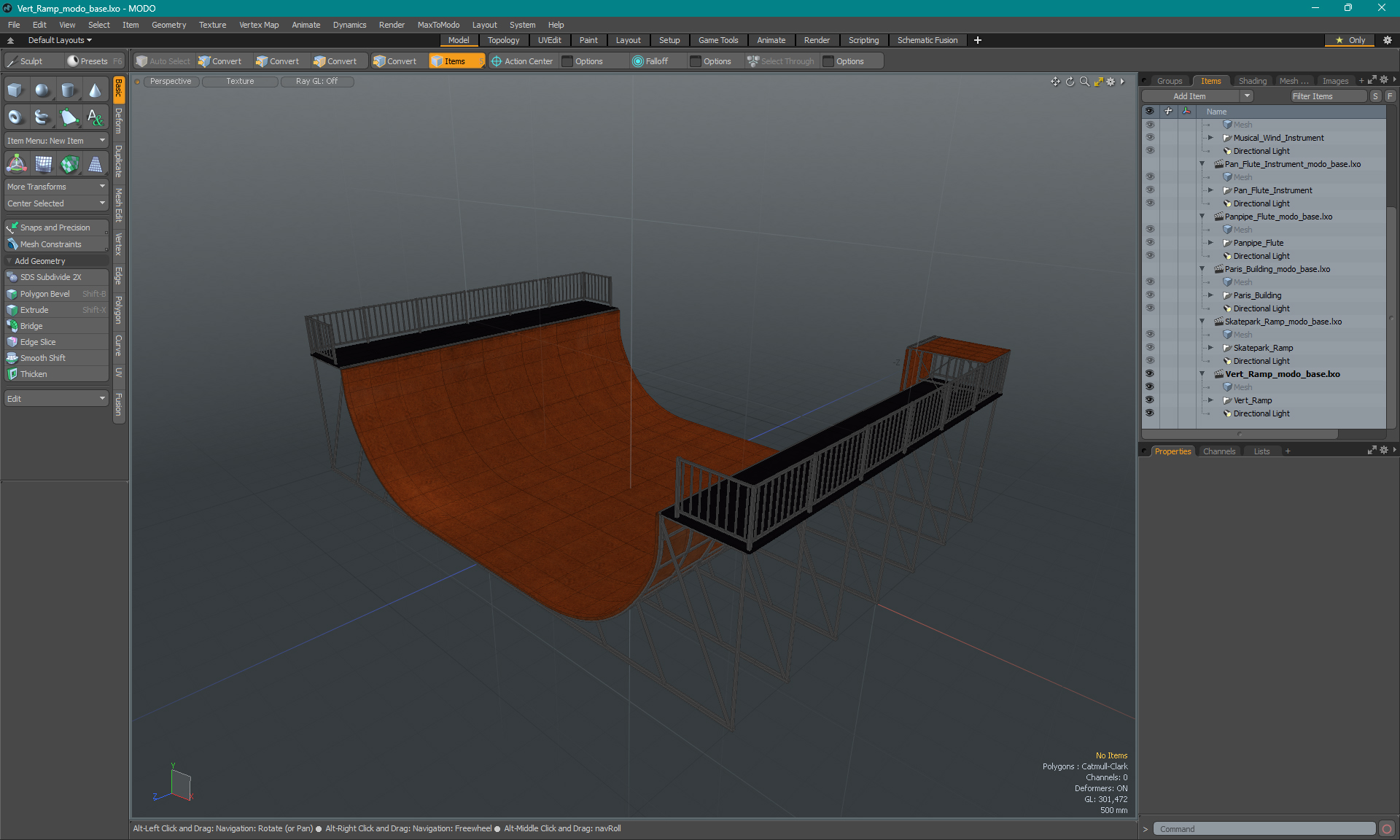 Vert Ramp 3D model