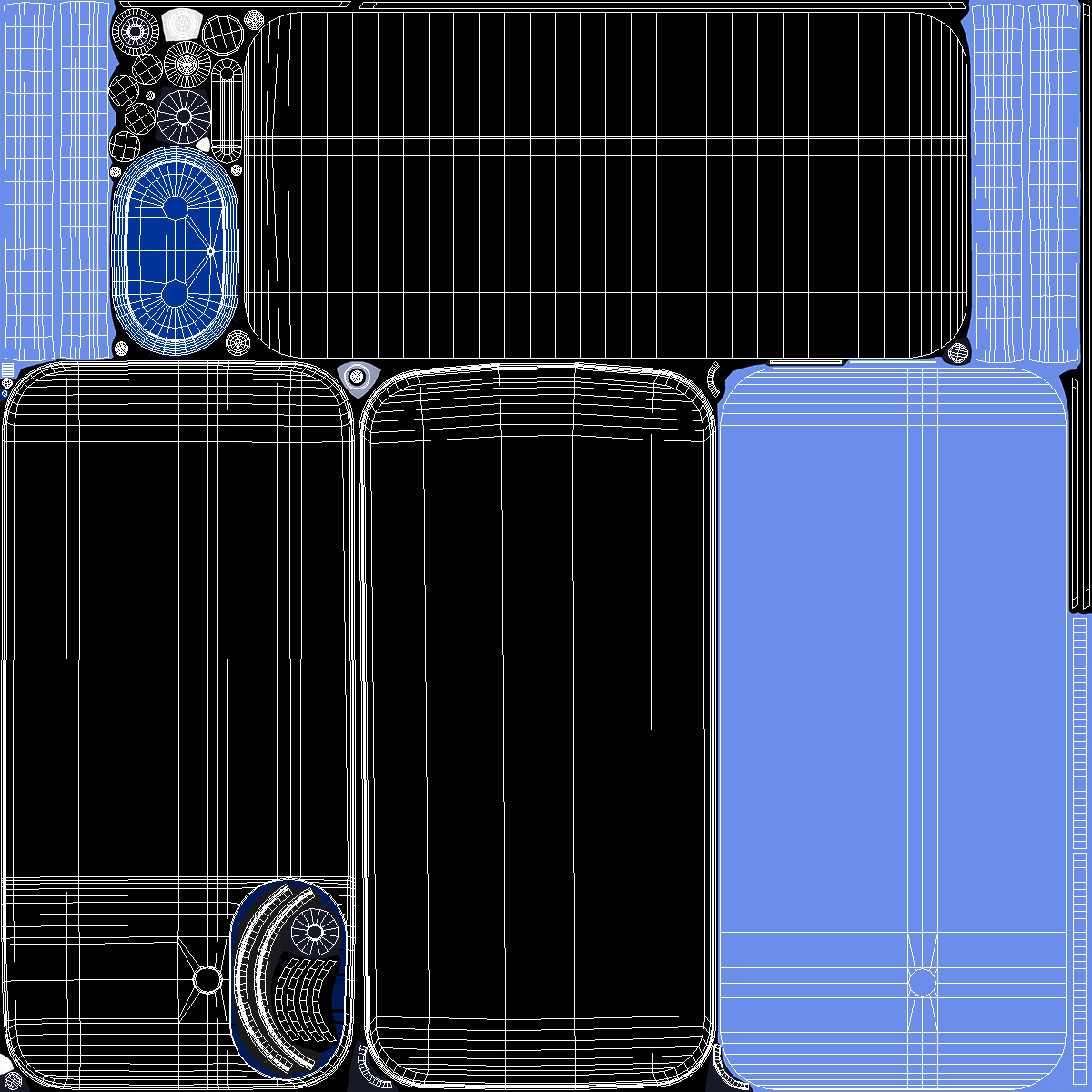 3D IPhone 16 Ultramarine