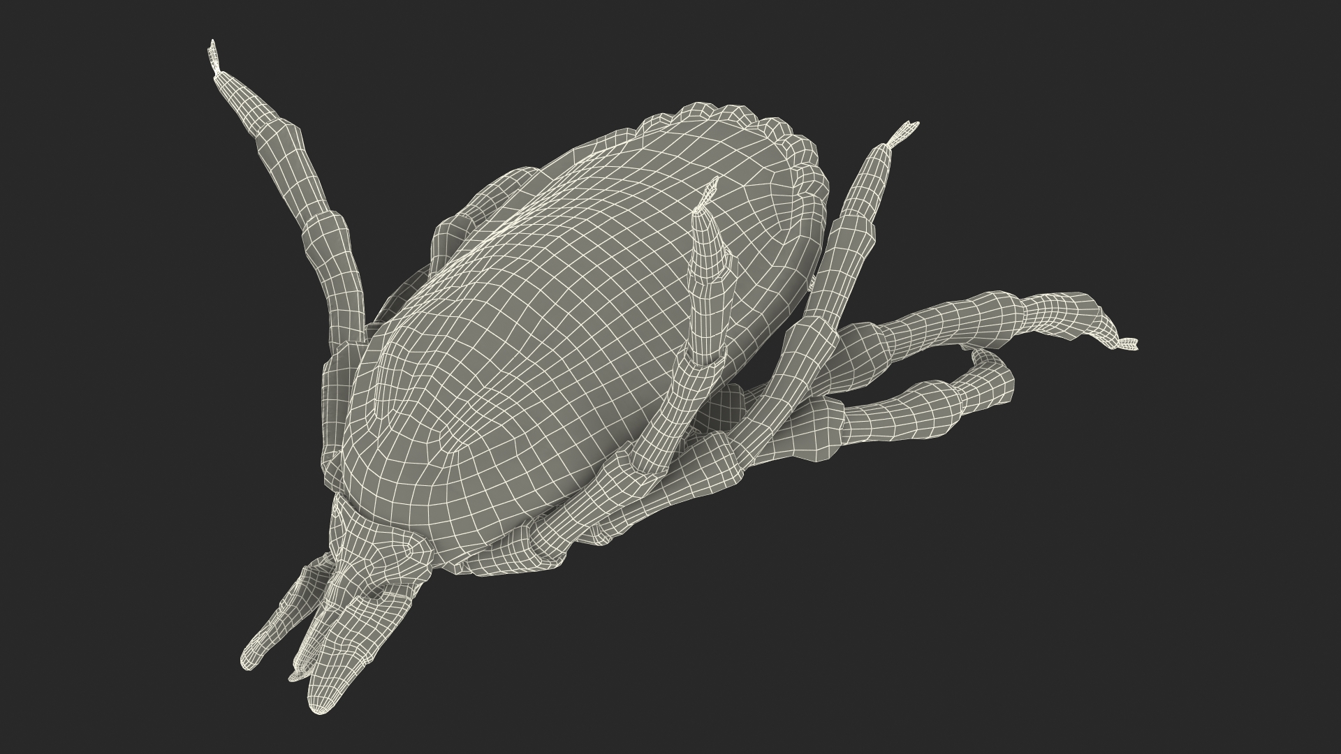 Tick Bite Pose 3D model