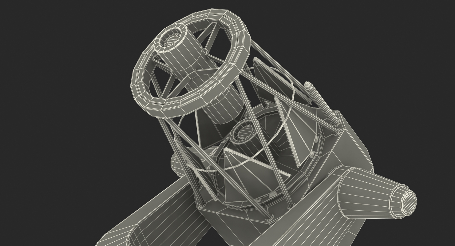 3D model Telescope for Observatory