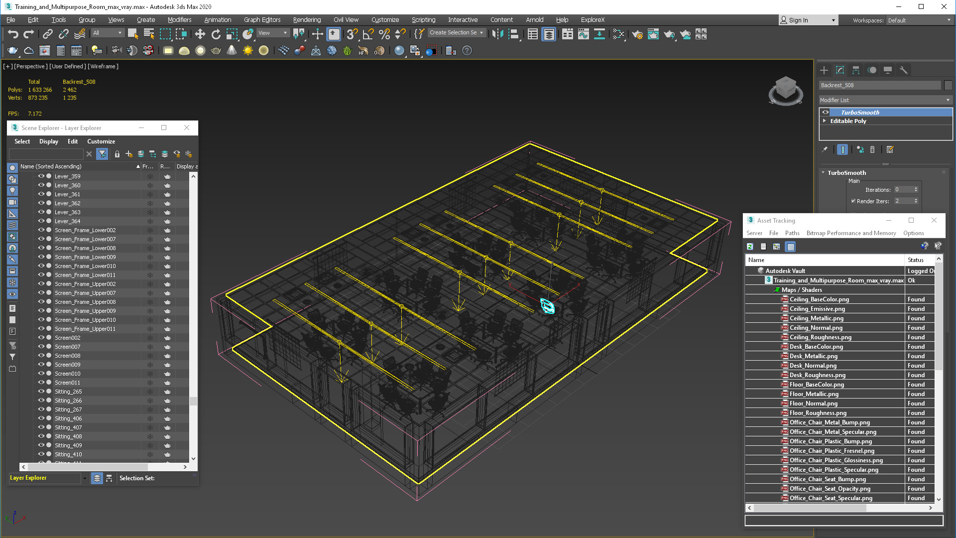 3D model Training and Multipurpose Room