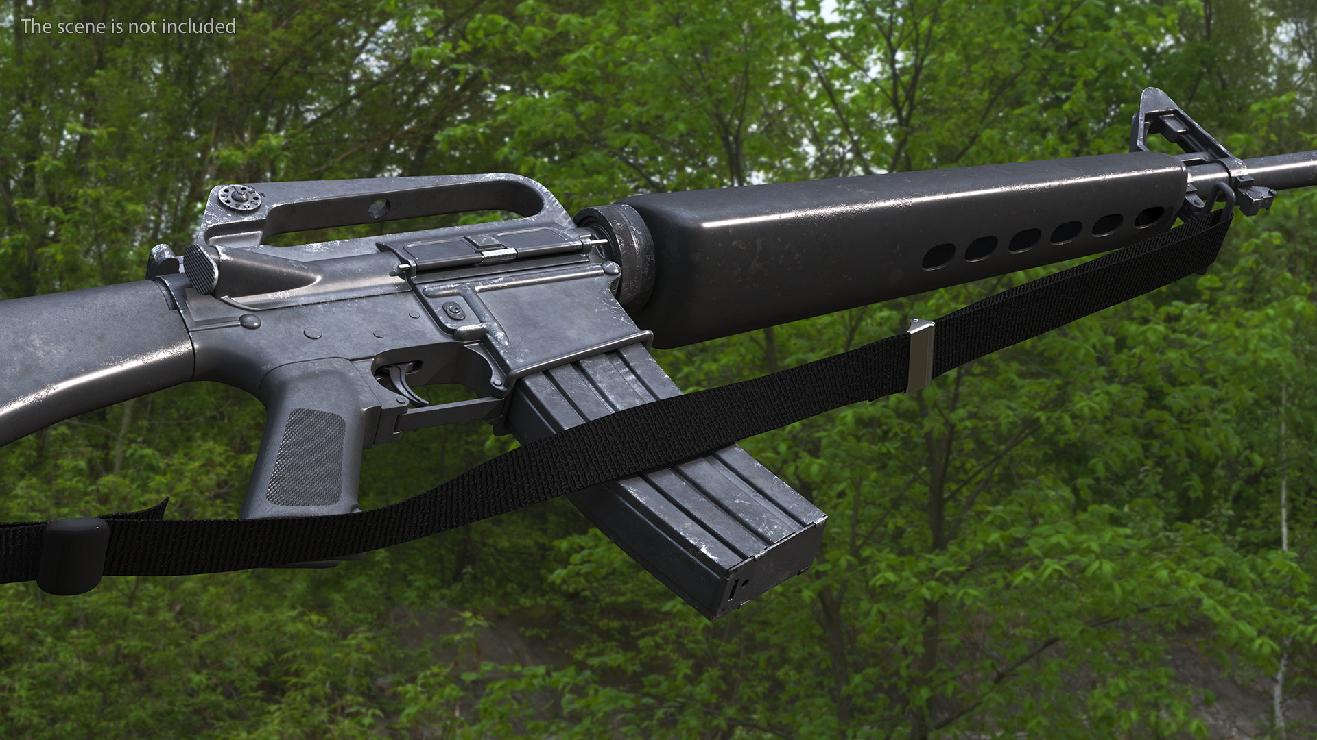 M16 Rifle 3D model