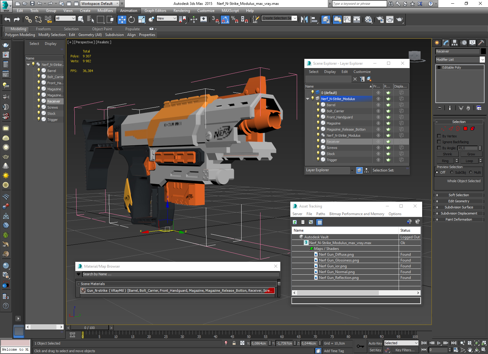 3D Nerf N-Strike Modulus