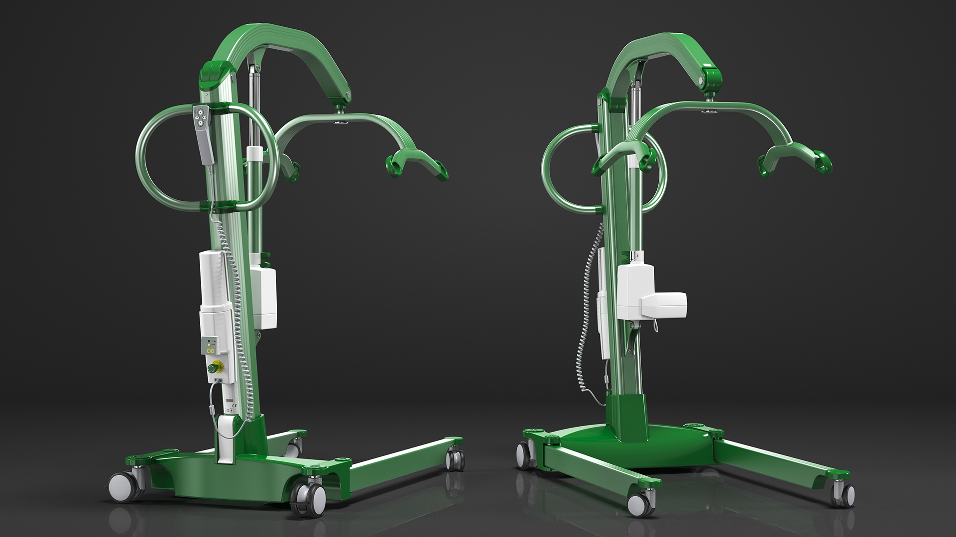 Patient Lift Rigged 3D model