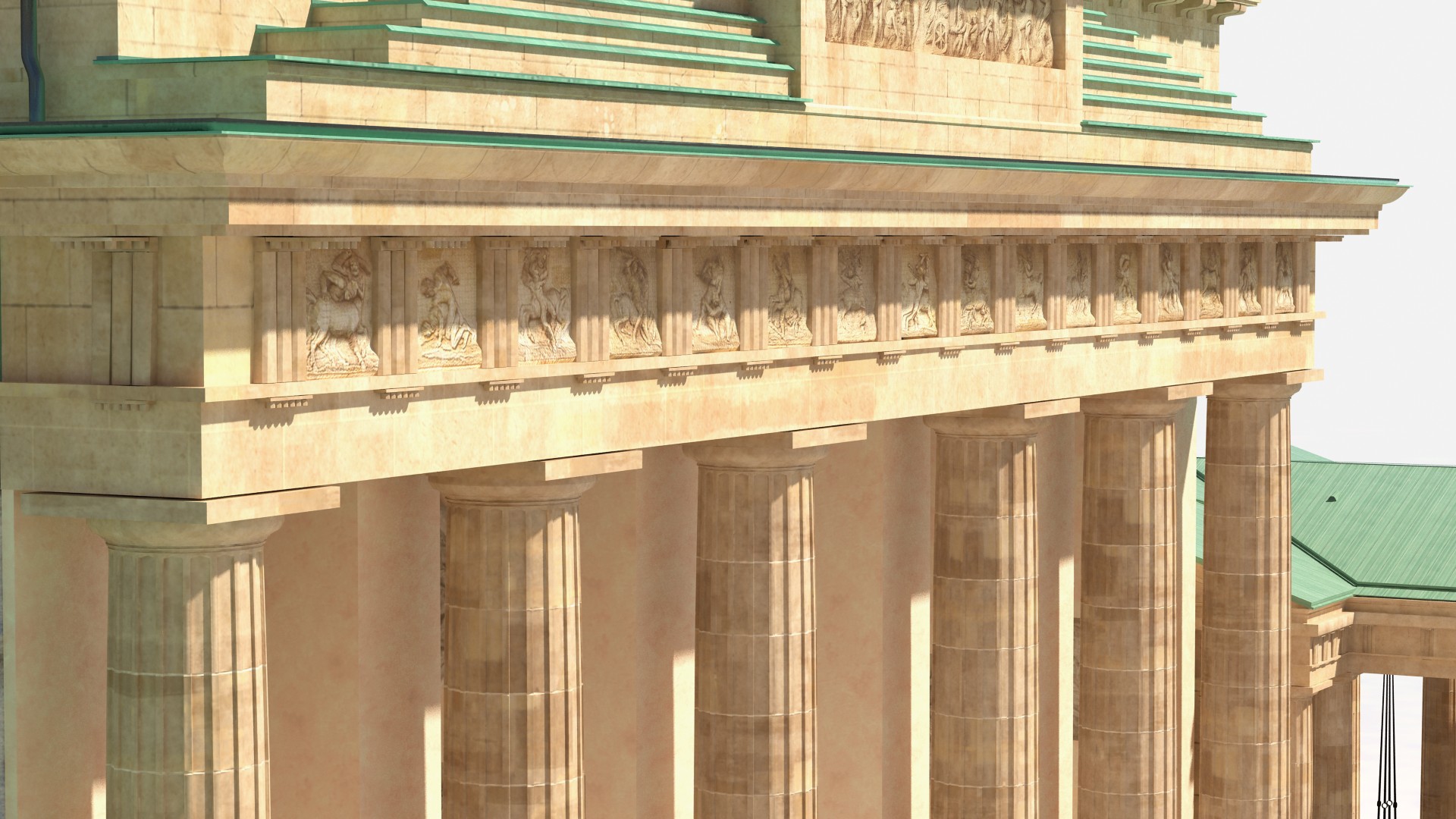 3D Brandenburg Gate