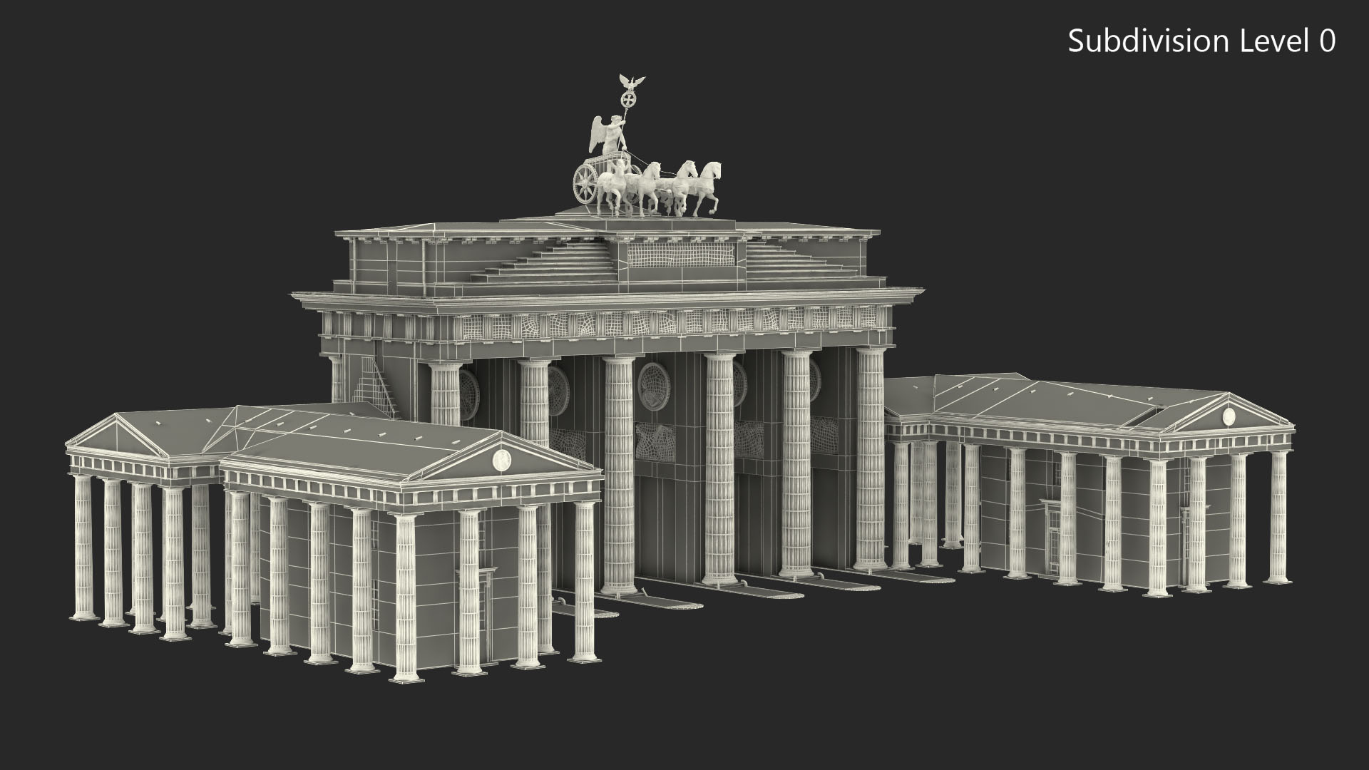 3D Brandenburg Gate