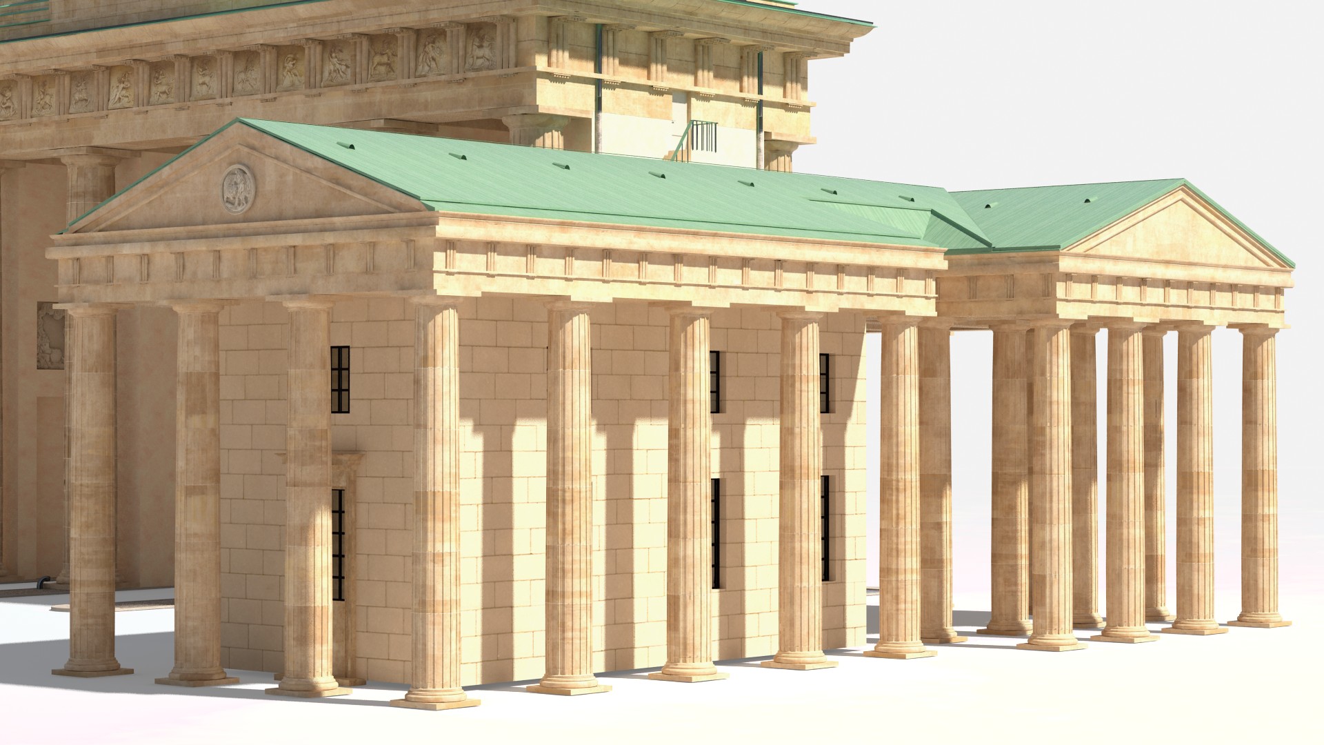 3D Brandenburg Gate