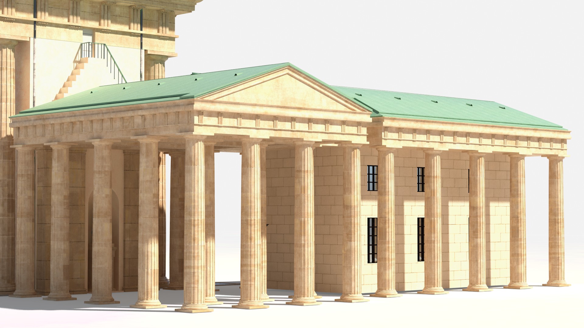 3D Brandenburg Gate